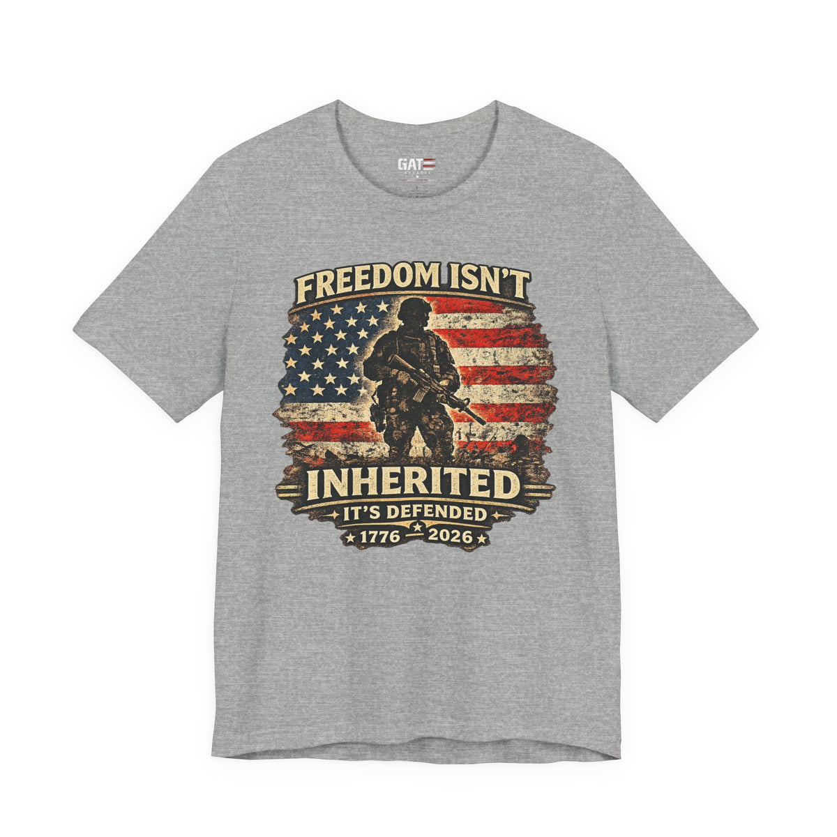 Freedom Isn't Inherited 1776-2026 Shirt | Veteran Tee