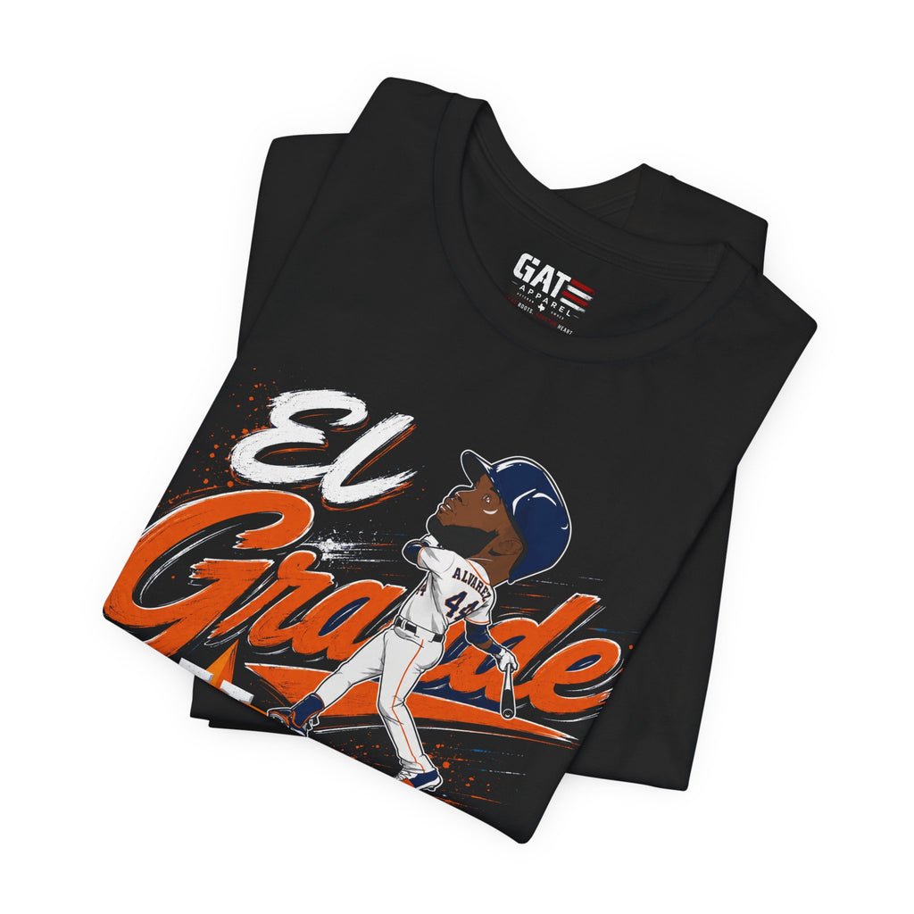 Yordan Alvarez Shirt, El Grande Houston Baseball Tee, Alvarez 44 Graphic Shirt, Vintage Baseball Fan Gift for Men and Women