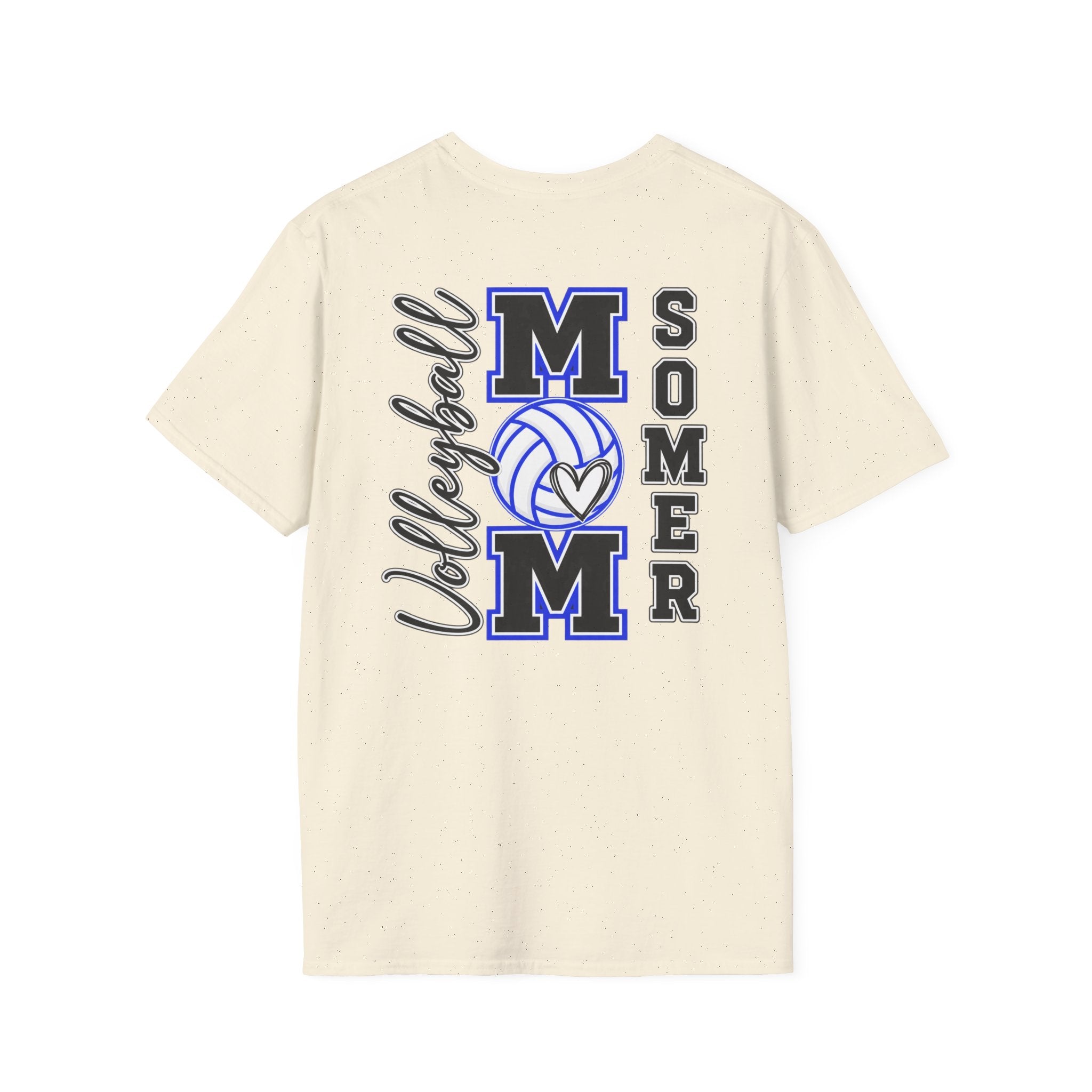 Volleyball Mom T‑Shirt – Custom Name