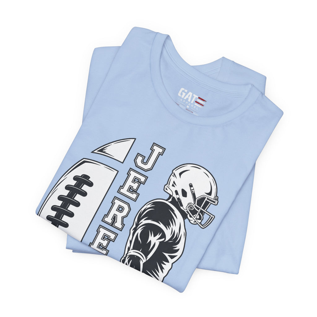 Football Mom Personalized Shirt Custom Player Name Number Game Day Tee