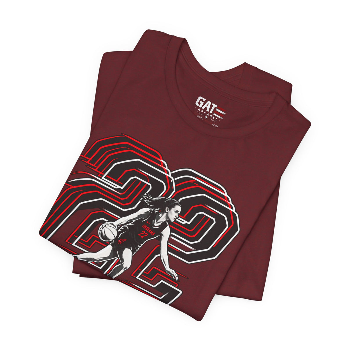 Caitlin Clark #22 Basketball Shirt | Indiana Fever WNBA Tee