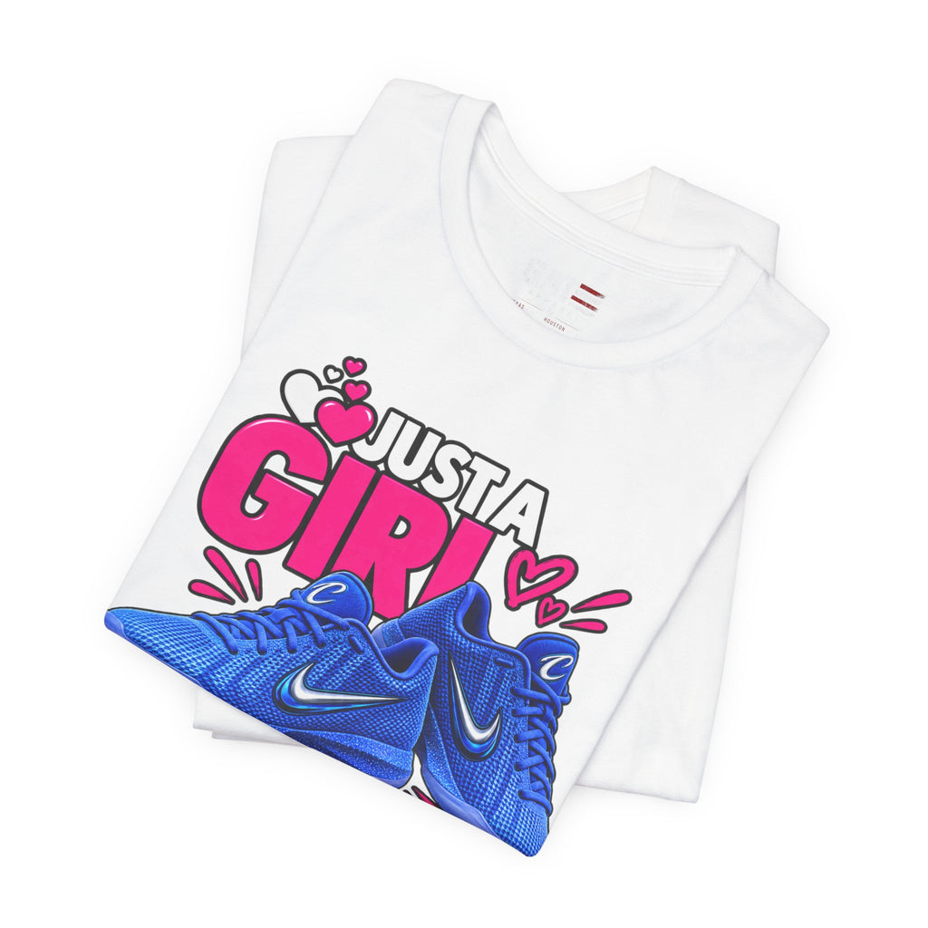 Caitlin Clark Caitlin 1s Just a Girl Sneaker Shirt | Style 1