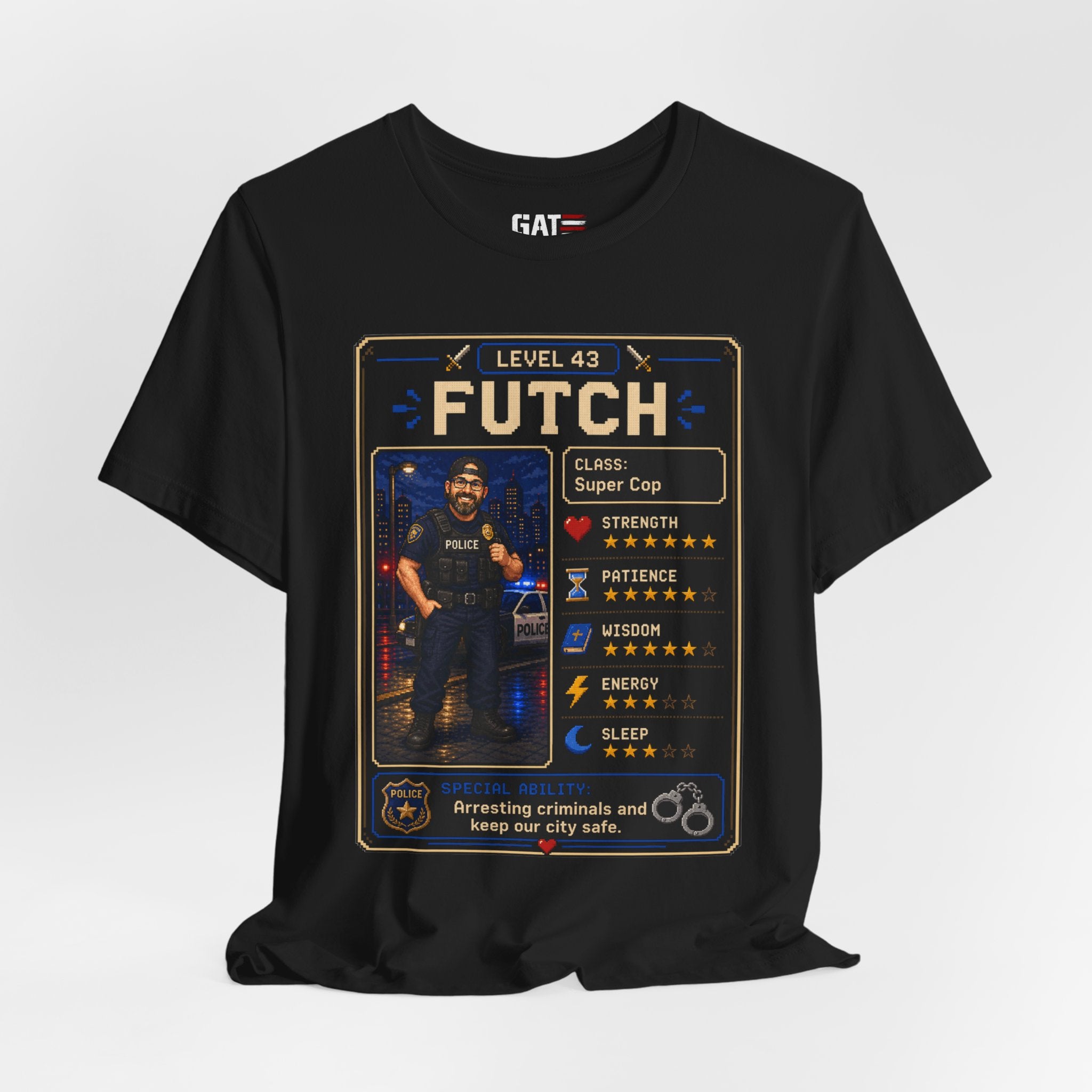Custom RPG Character Shirt| Personalized Gamer Tee