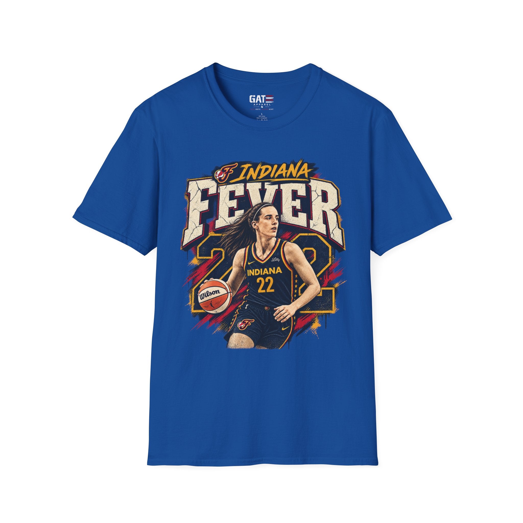 Caitlin Clark Indiana Fever WNBA Basketball Graphic T Shirt Women's Fan Tee