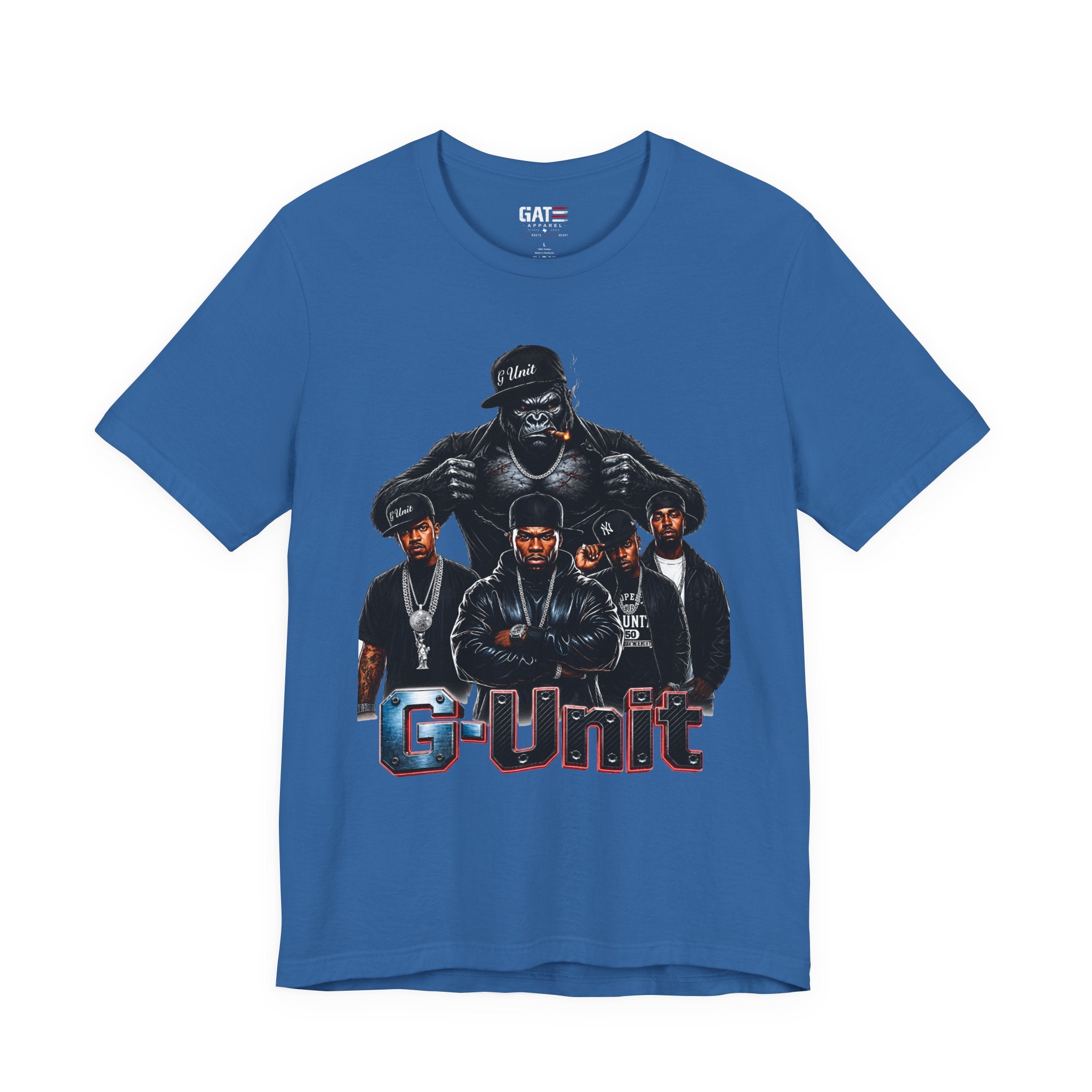 G-Unit Retro Rap Group Tee — Vintage Hip-Hop Graphic T-Shirt