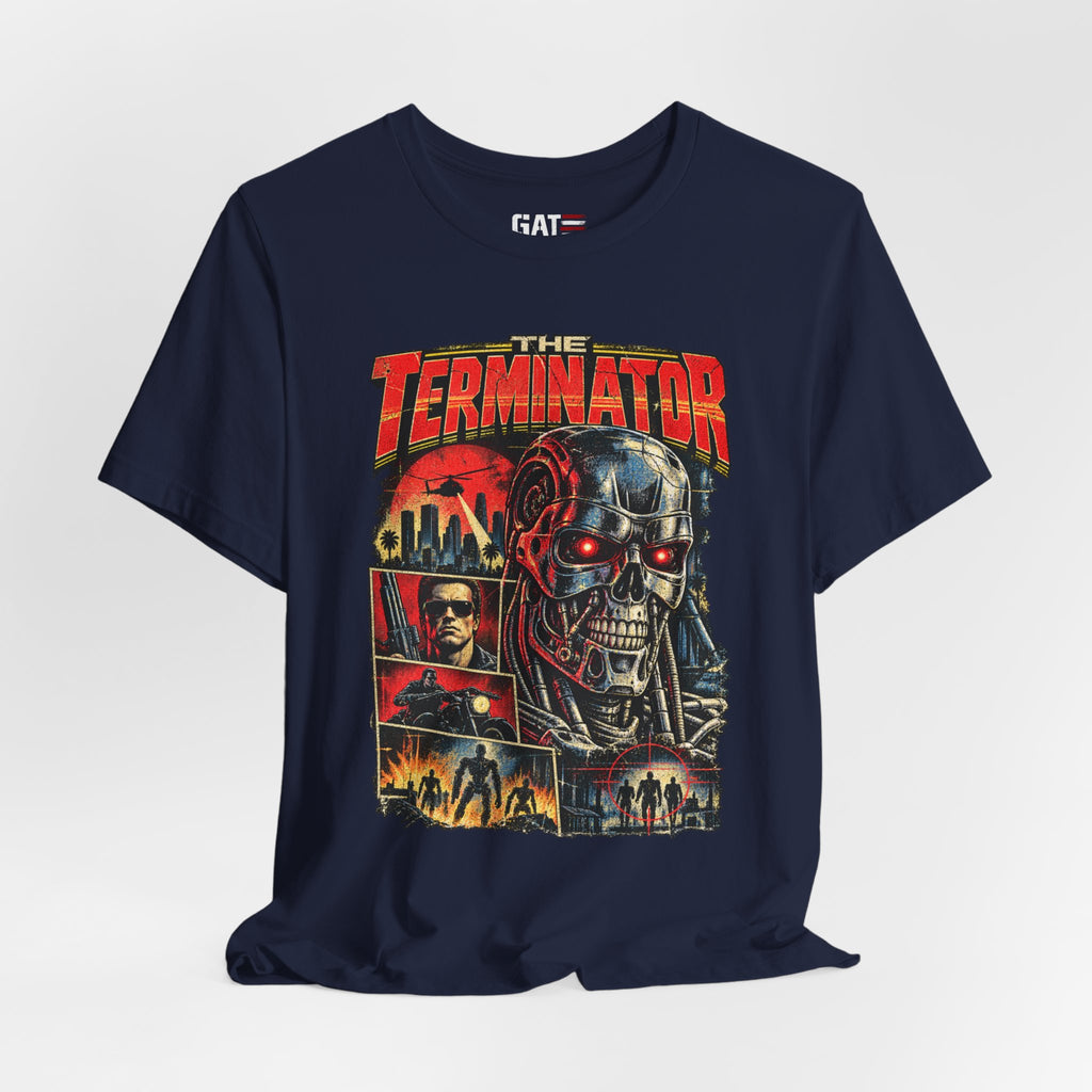 Terminator Shirt | Retro Sci-Fi Robot Movie Graphic Tee