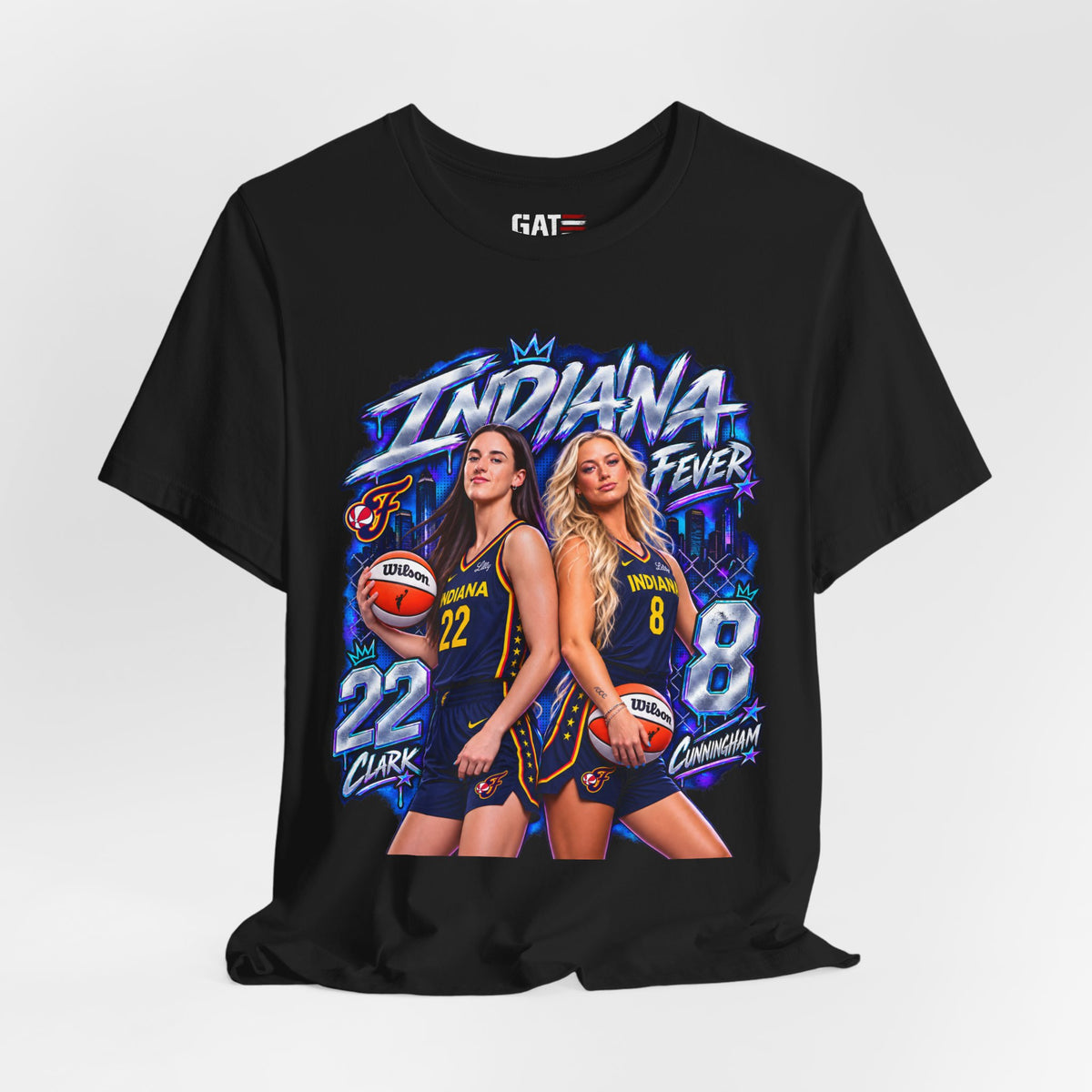 Caitlin Clark & Sophie Cunningham Indiana Fever Shirt