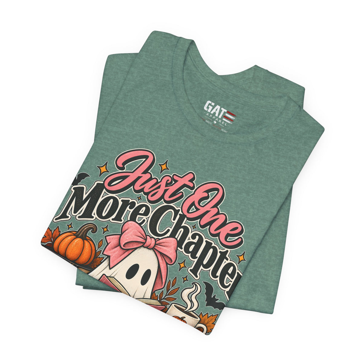 Just One More Chapter Halloween Shirt | Book Lover Tee