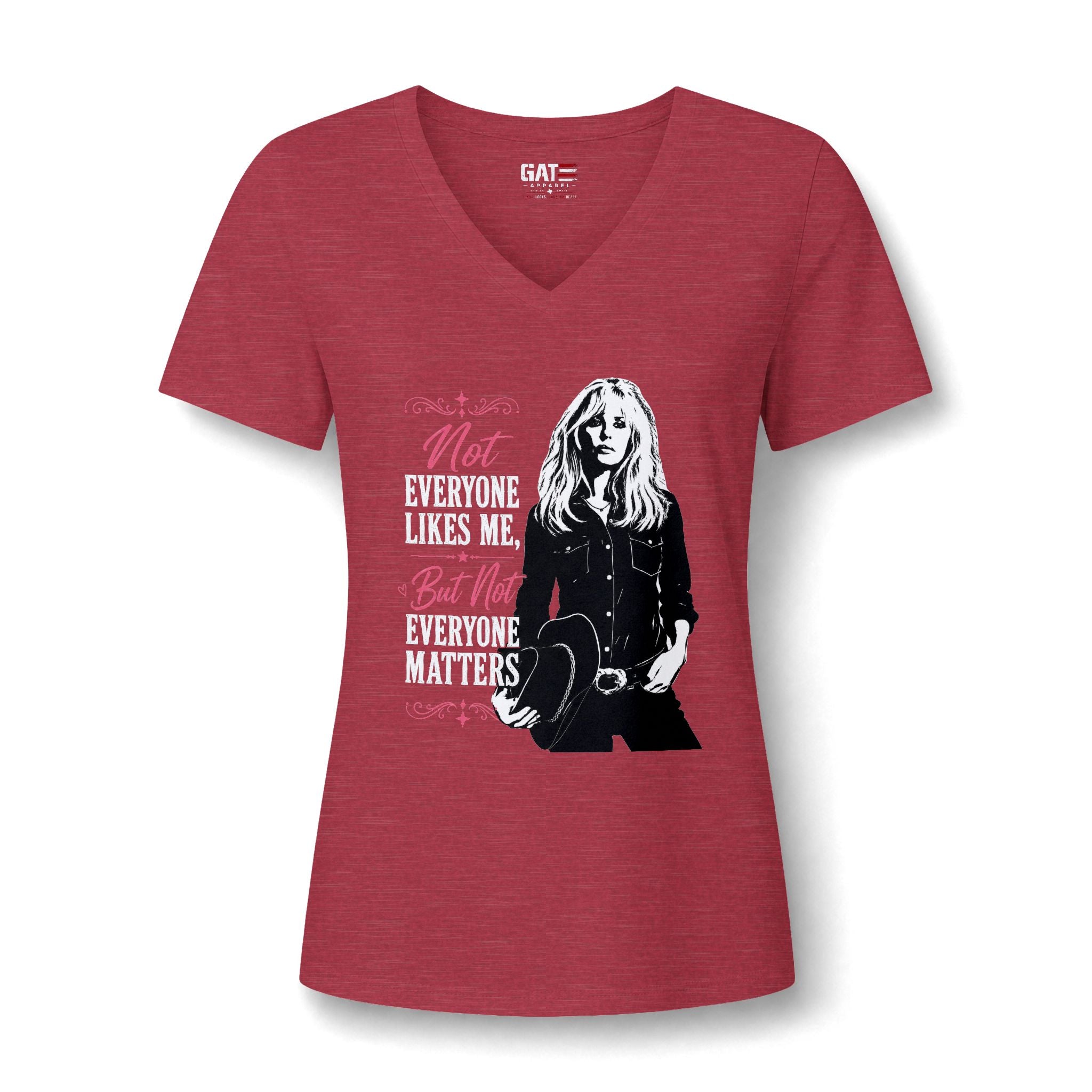 Not Everyone Likes Me, Not Everyone Matters V-Neck Tee