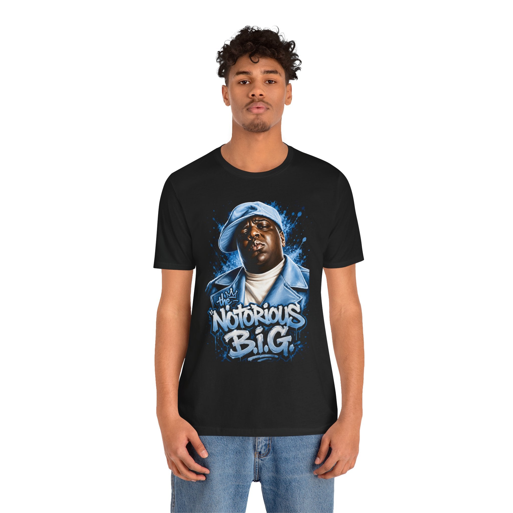 Notorious B.I.G. Graphic Tee — Retro Hip-Hop Tribute T-Shirt