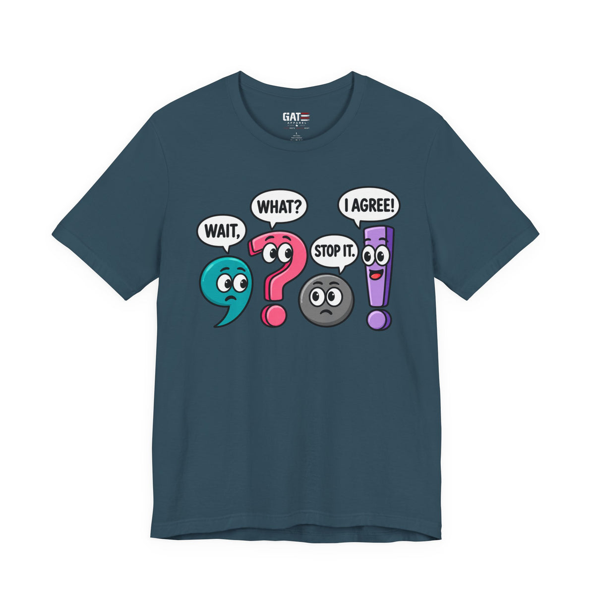 Punctuation Teacher Shirt | Funny Grammar Classroom Tee