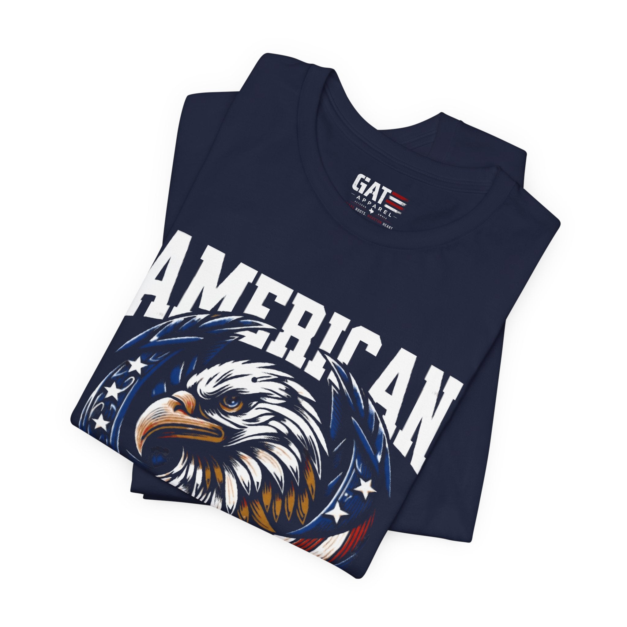 American Land of the Free Shirt, 4th of July Eagle Tee, Patriotic USA Flag Shirt, Independence Day Graphic T Shirt, Veteran Gift