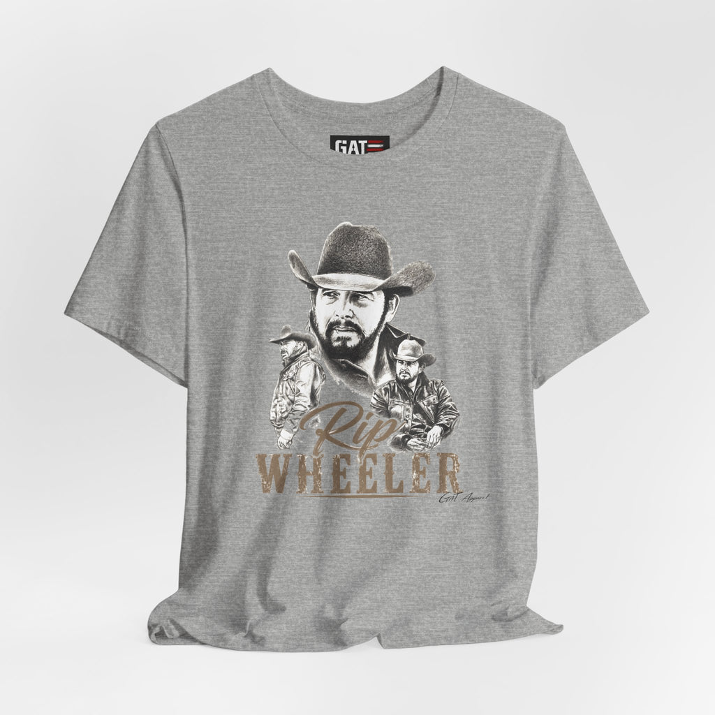 Get Ripped Yellowstone Inspired Cowboy Graphic Tee | Dutton Ranch Shirt