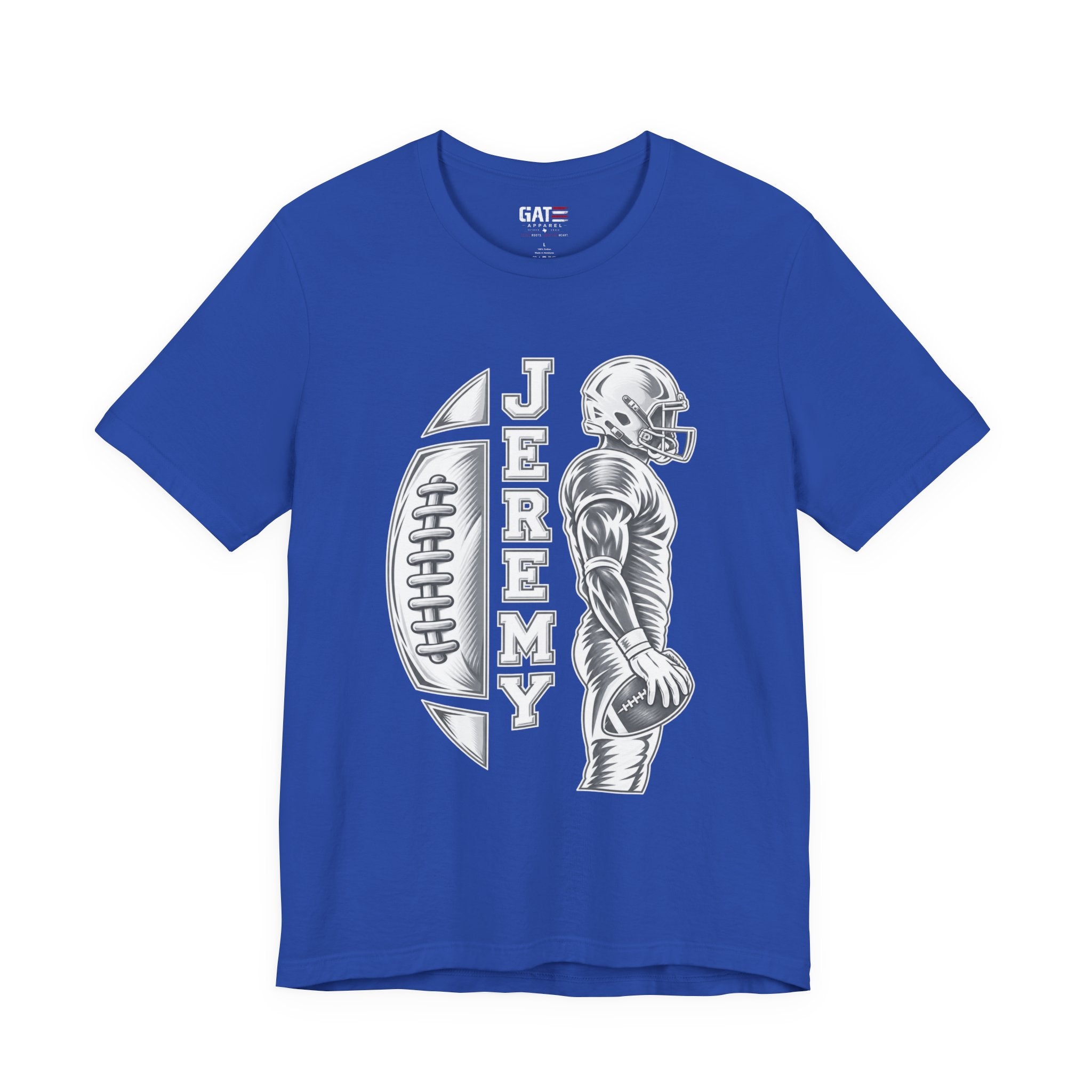 Football Mom Personalized Shirt Custom Player Name Number Game Day Tee