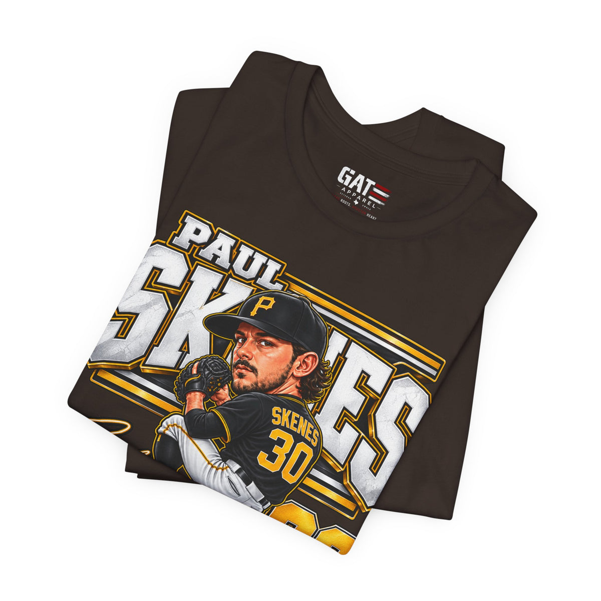Paul Skenes Pittsburgh Pirates #1 Baseball Tee