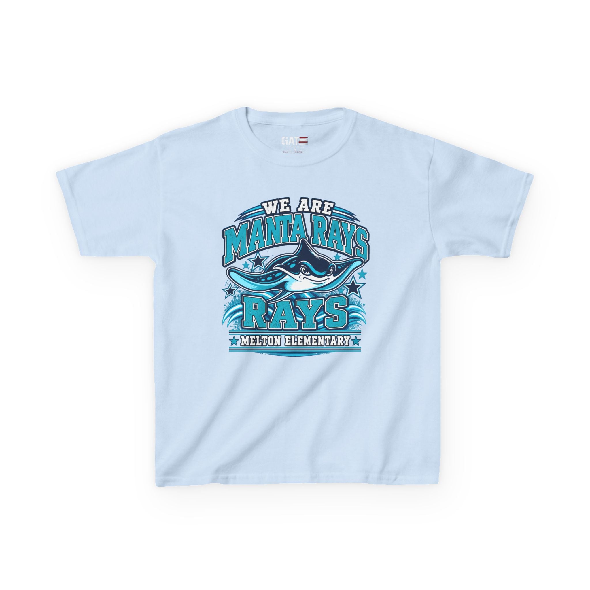 Melton Kids 'We Are Manta Rays' School Spirit T‑Shirt — Melton Elementary