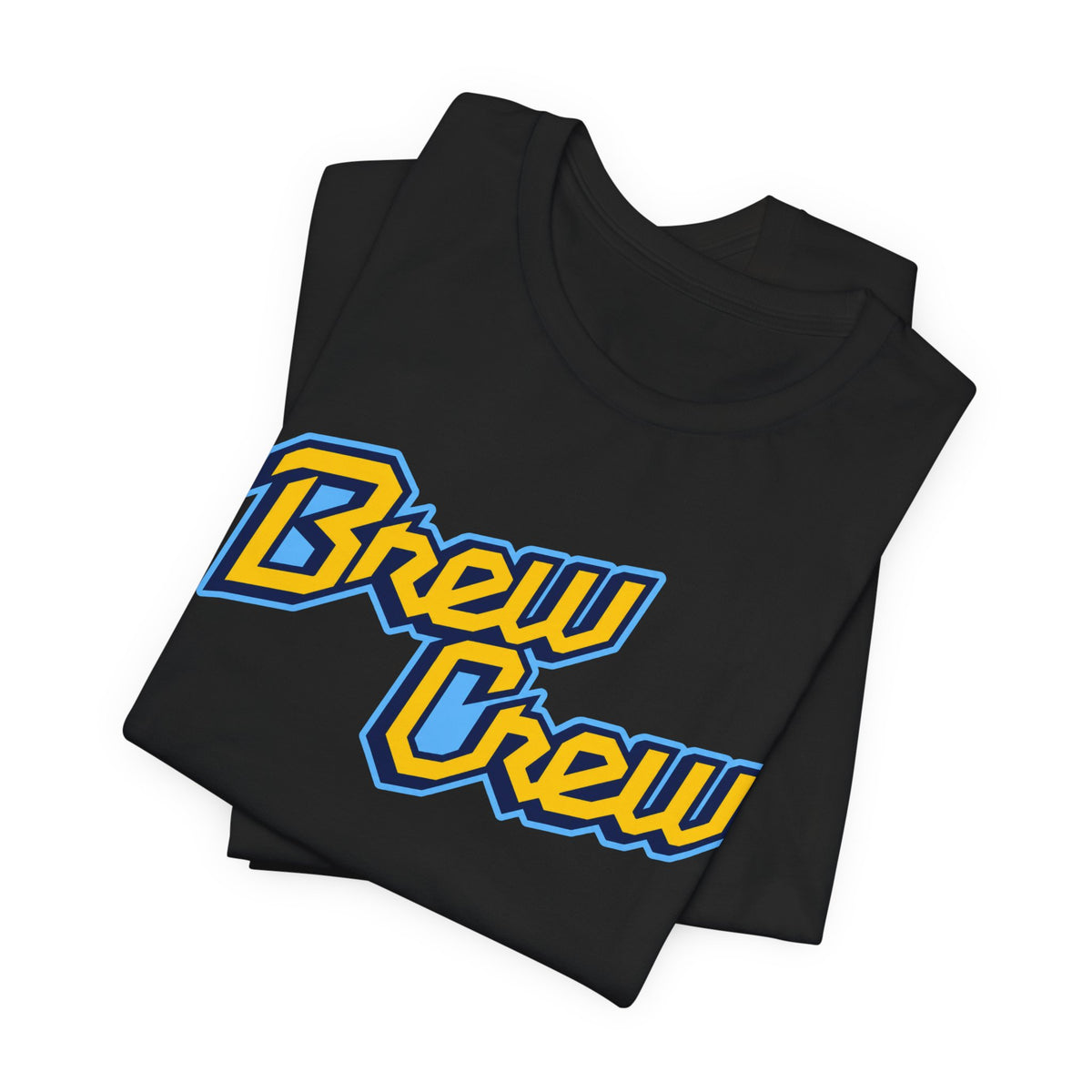 Milwaukee Brewers Brew Crew blue and gold lettering T-shirt - alternate product photo 7