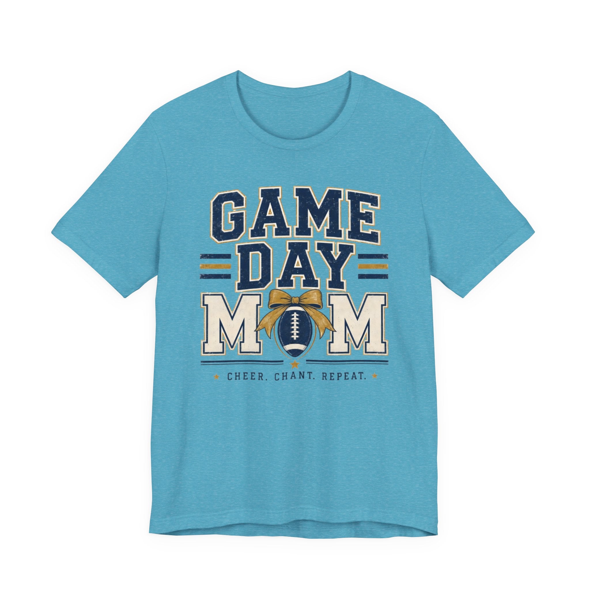 Game Day Mom T-Shirt — Football Cheer & Mom Tee ("Game Day Mom" design)