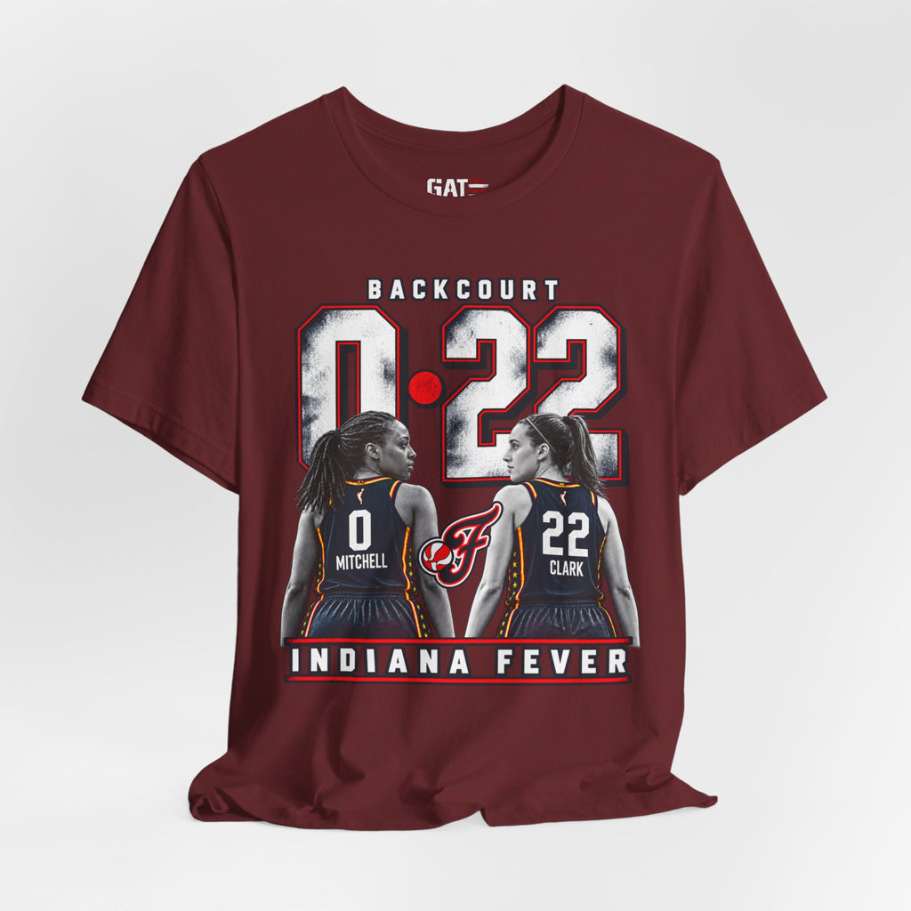 Caitlin Clark & Kelsey Mitchell Backcourt Shirt | Indiana Fever WNBA