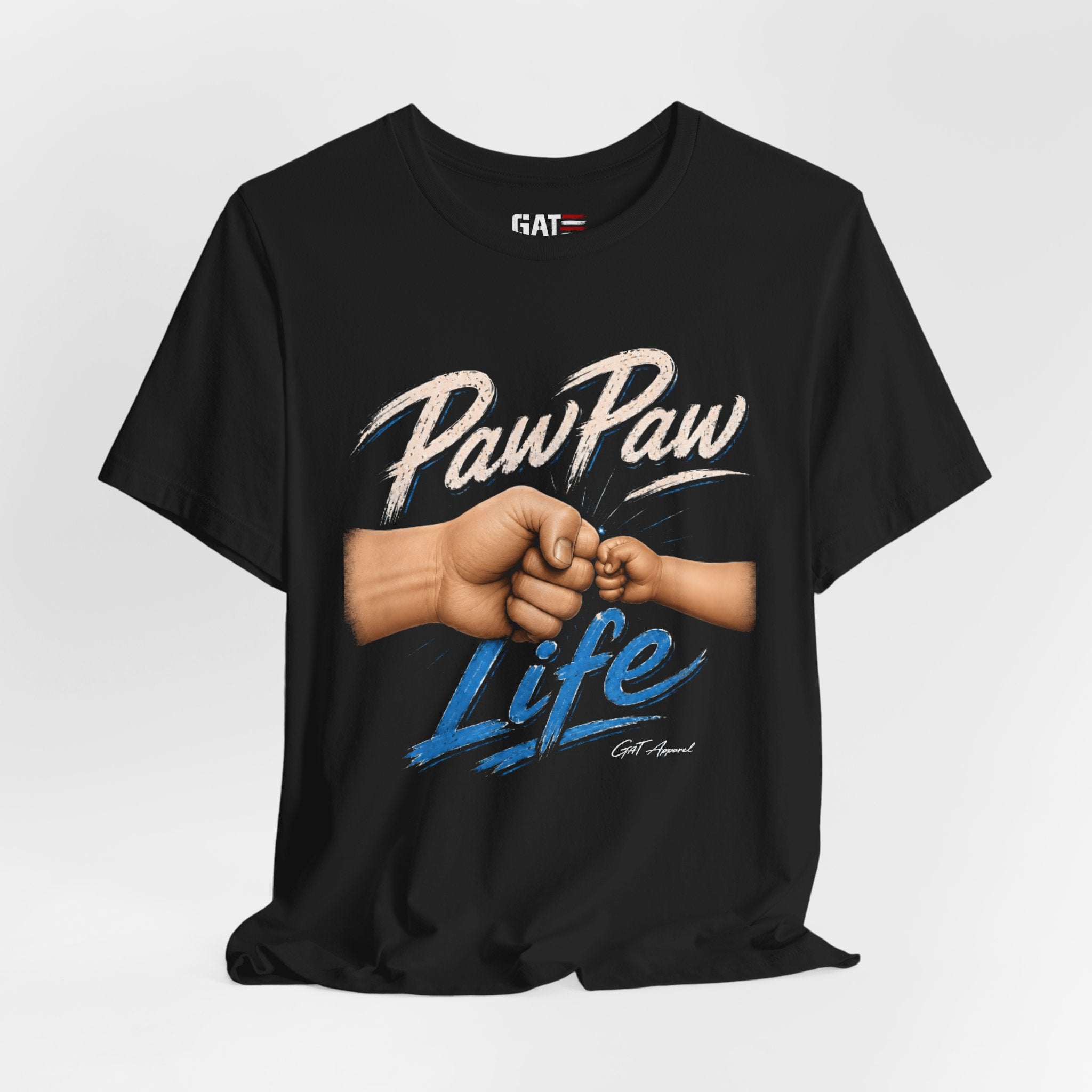 PawPaw Life Style 4 fist bump T-Shirt | Grandfather Papa family tee