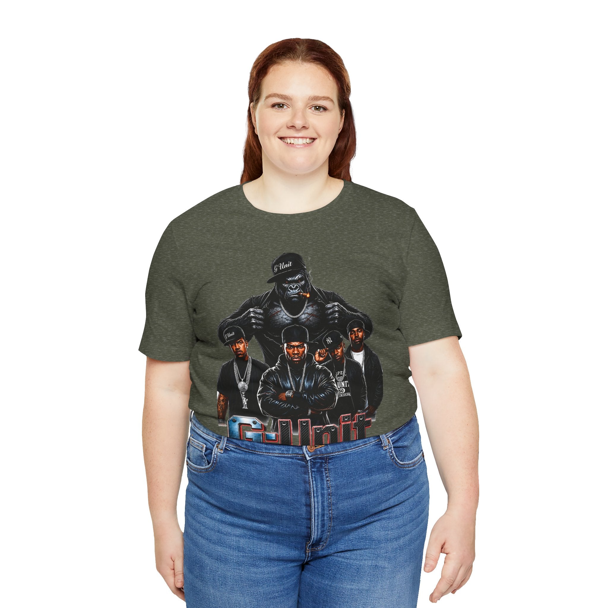 G-Unit Retro Rap Group Tee — Vintage Hip-Hop Graphic T-Shirt