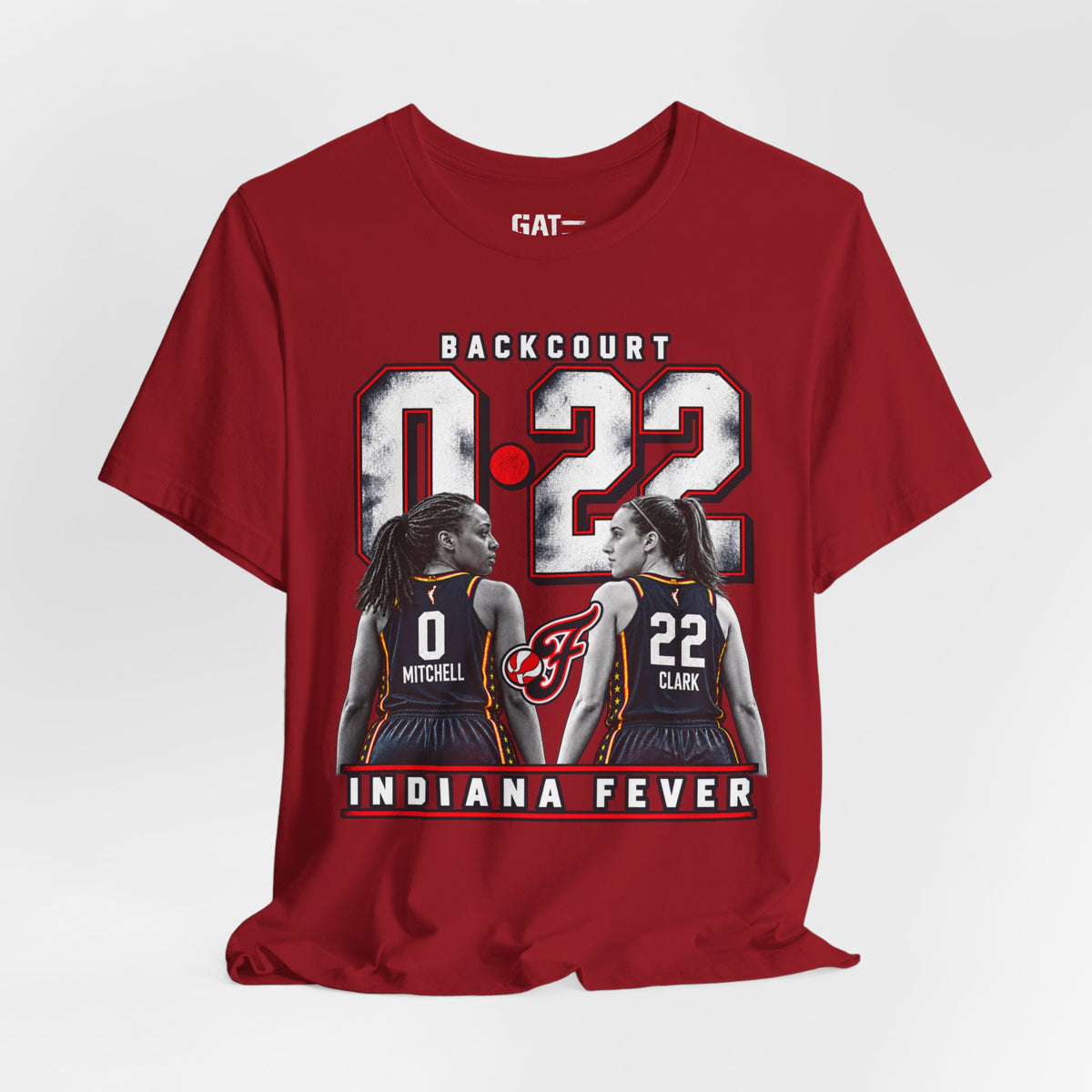 Caitlin Clark & Kelsey Mitchell Backcourt Shirt | Indiana Fever WNBA