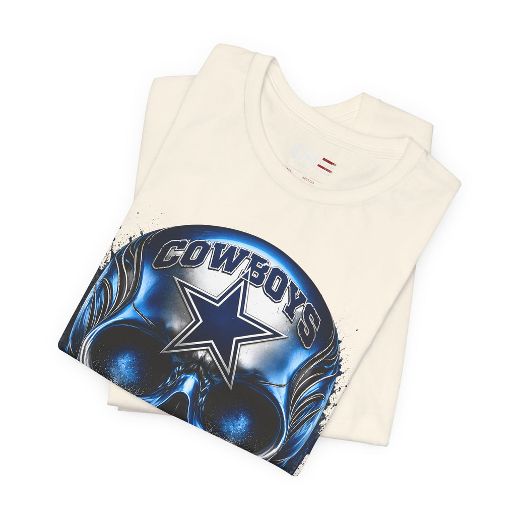Custom Your Choice|NFL Team Skull T-Shirt — Fan Pride Graphic Tee