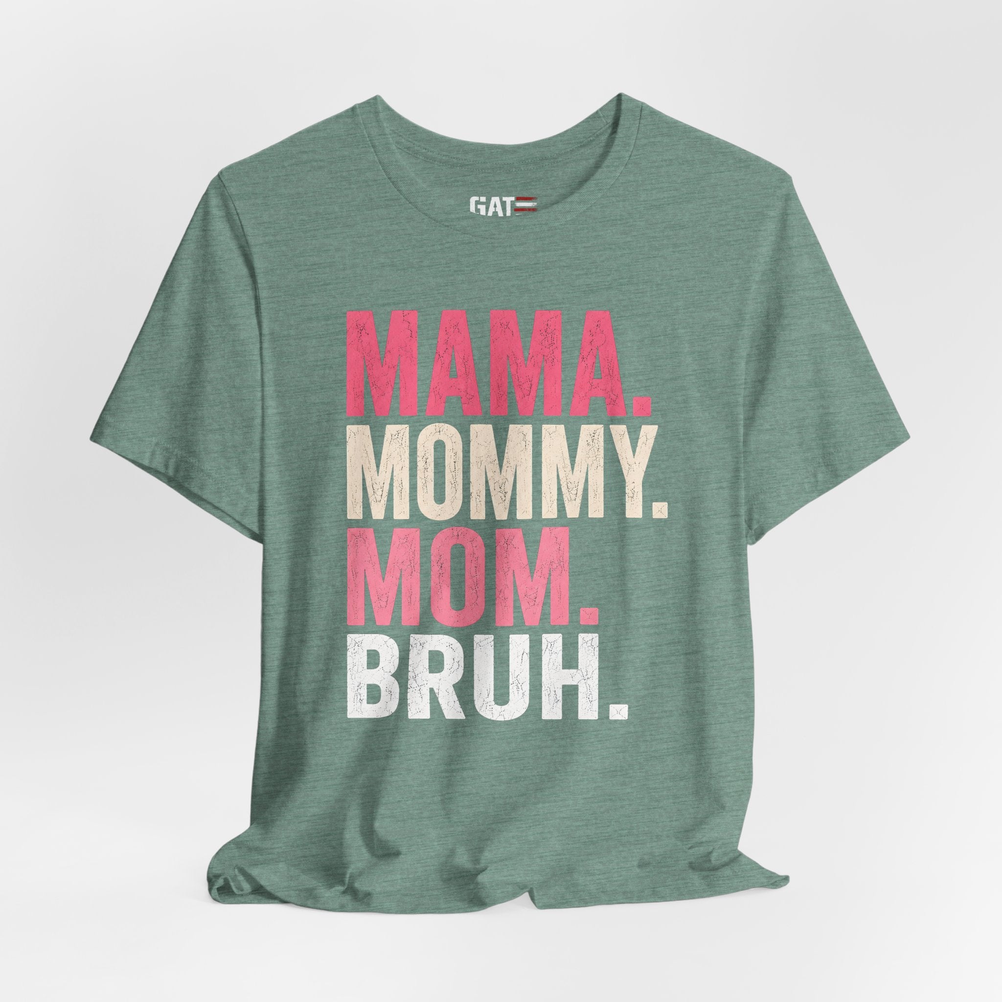 Mama Mommy Mom Bruh Shirt, Funny Mom Life Tee, Trendy Mother Graphic T Shirt, Gen Alpha Mom Gift, Cute Mother's Day Shirt