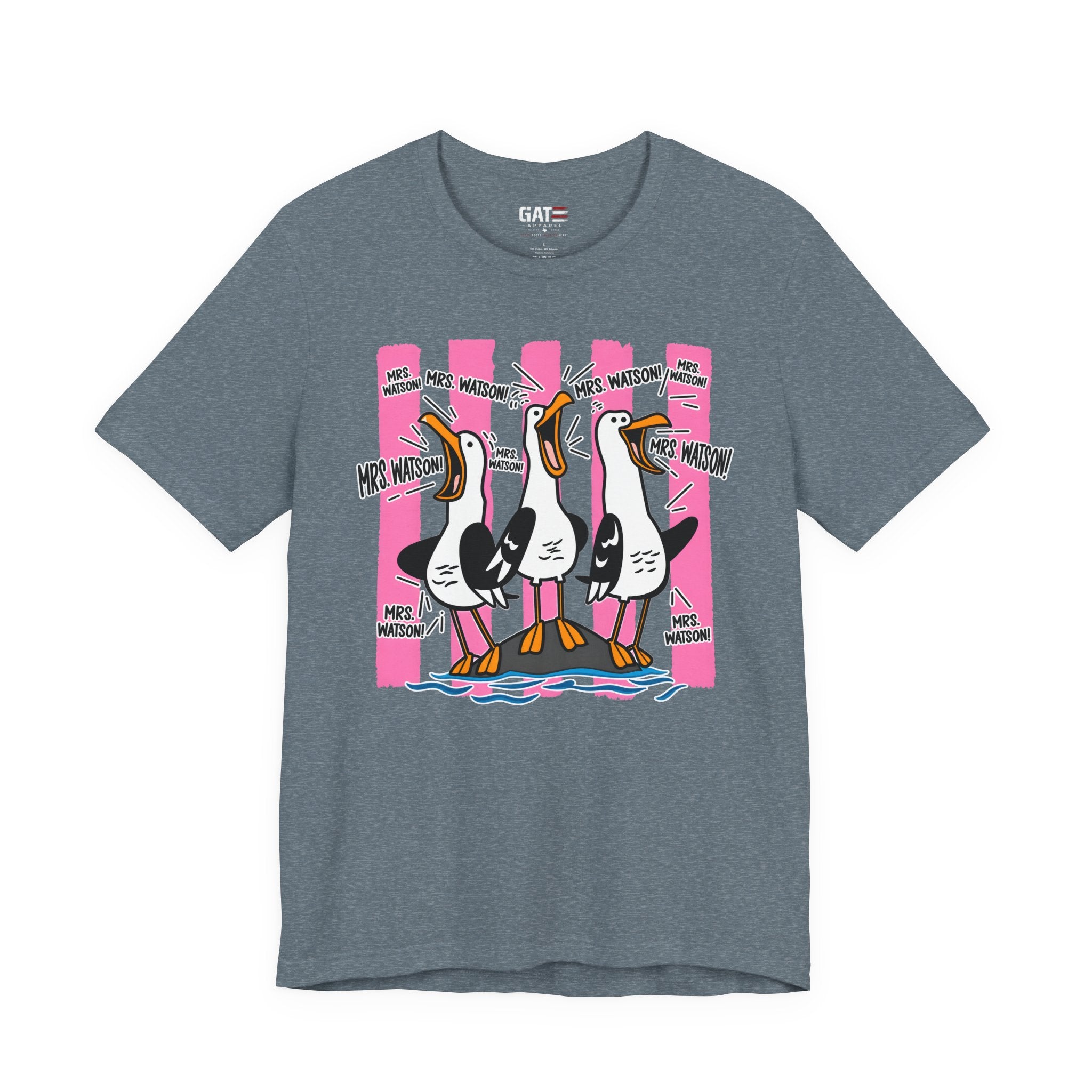 Mine Mine Mine Custom Teacher Shirt – Personalized Seagull Tee