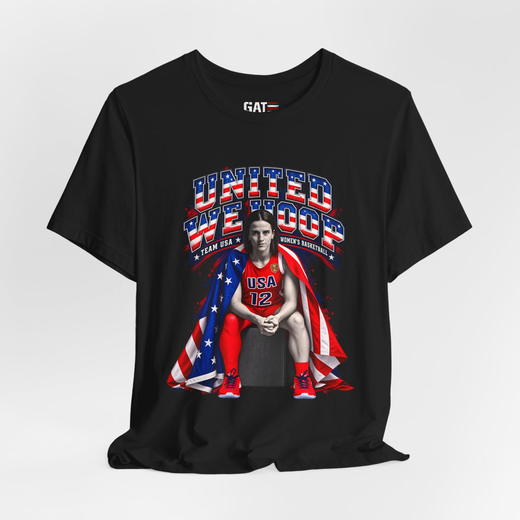 Caitlin Clark Team USA Shirt | WNBA Tee Style 2