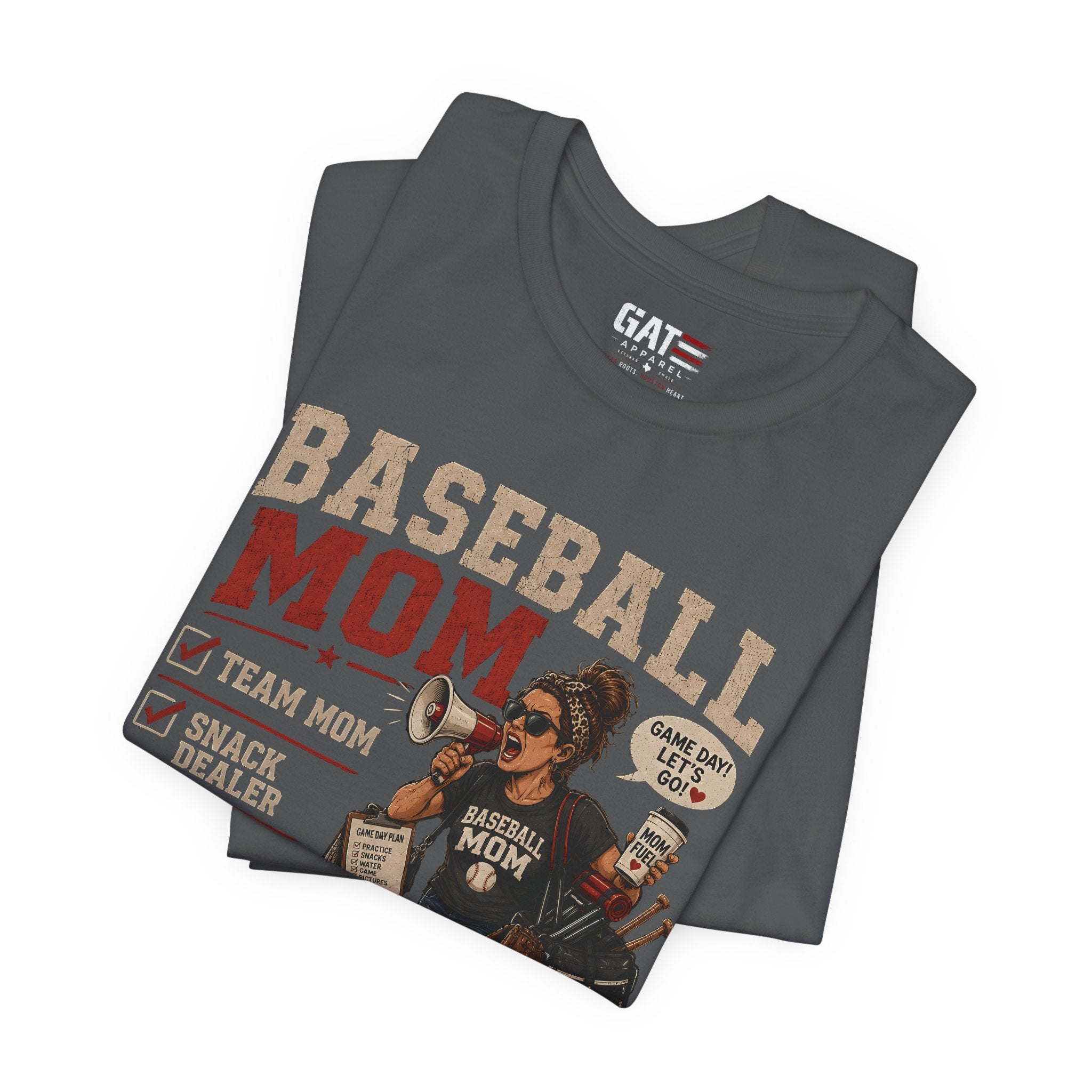 Baseball Mom Shirt, Baseball Mom Gift, Team Mom Shirt, Sports Mom Tee, Game Day Mom Shirt, Baseball Mama Shirt, Snack Dealer, Biggest Fan