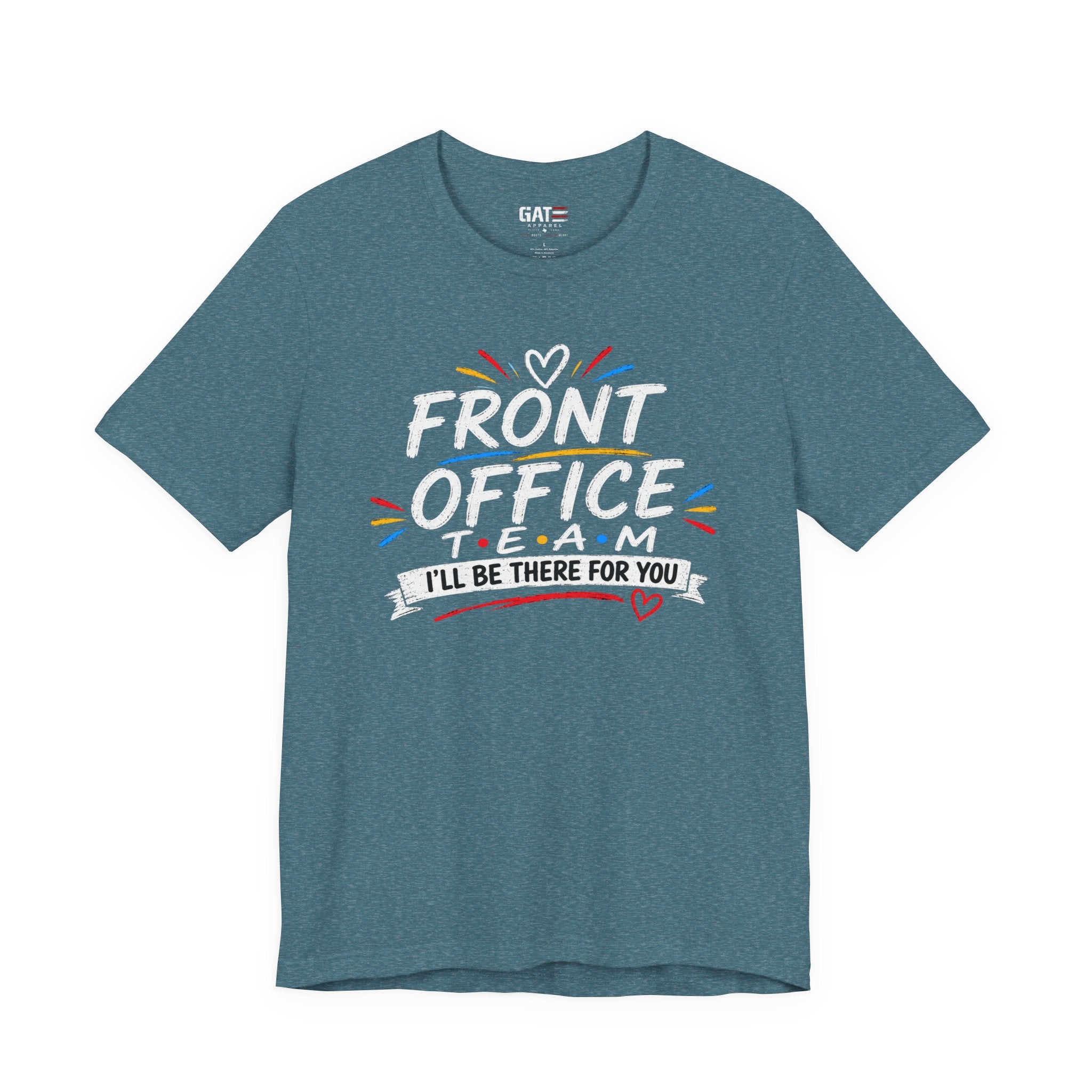 Front Office Team Tee, Teacher Squad Shirt, Color Dot Inspired Teacher Shirt, Grade Level Team Gift, School Staff Apparel, Friends Theme