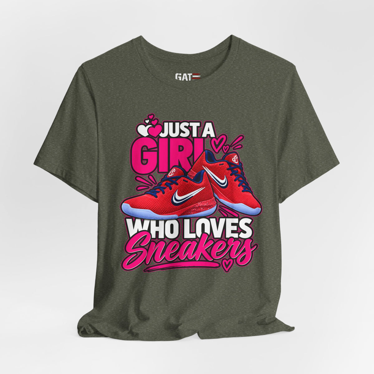 Caitlin Clark Caitlin 1s Just a Girl Sneaker Shirt | Style 2