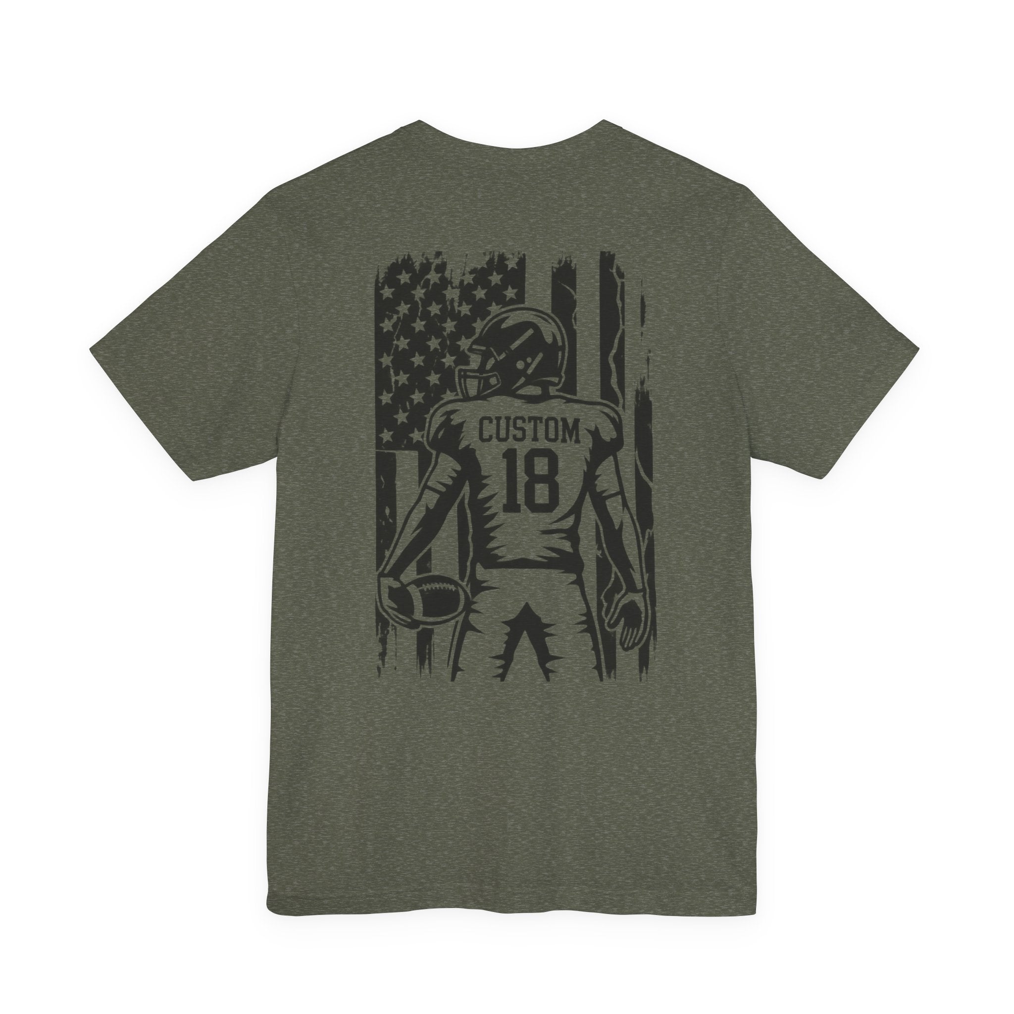 Football Mom Personalized Shirt Custom Player Name Number Player Game Day Tee