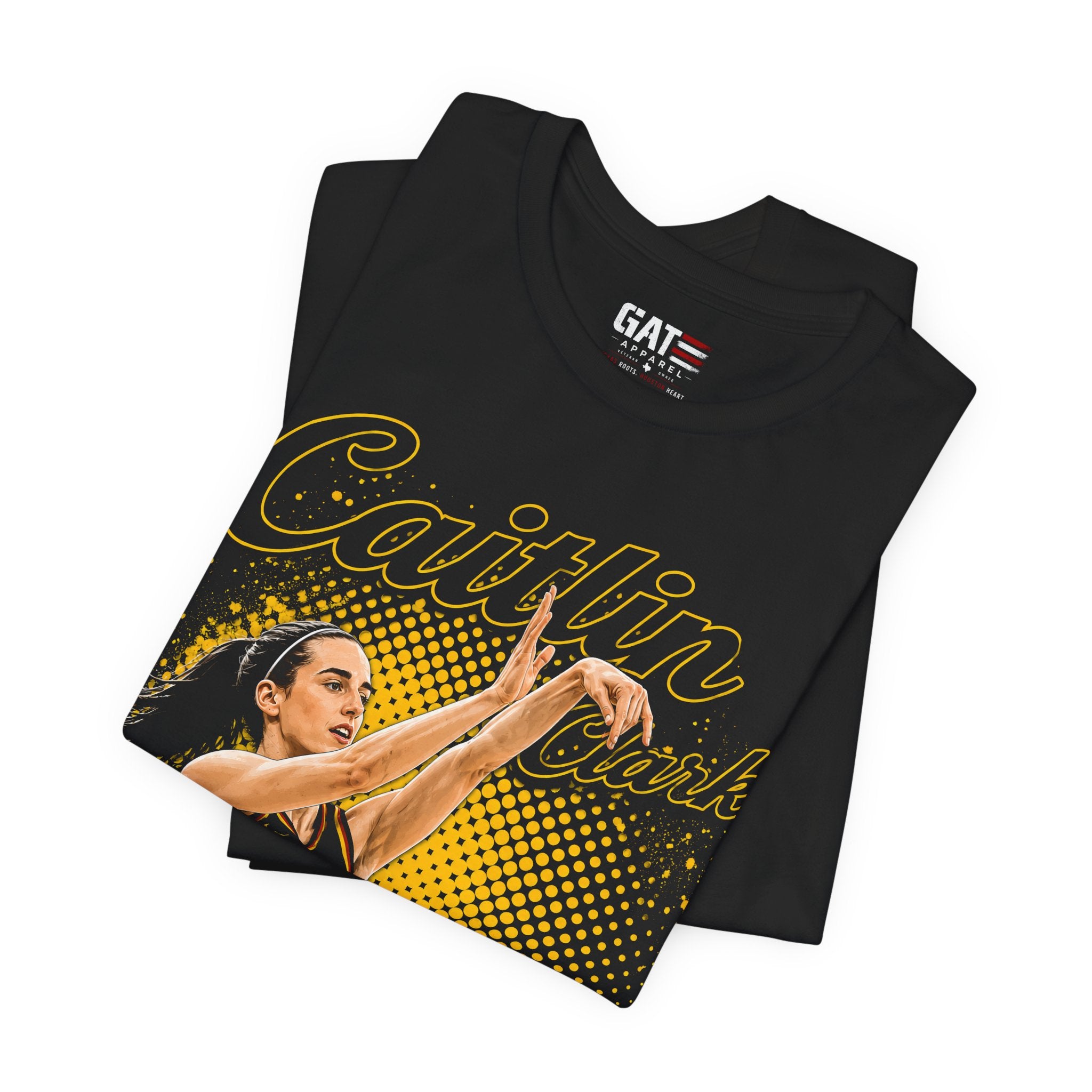 Caitlin Clark Basketball Tee - Indiana #22 Shooter Graphic T-Shirt