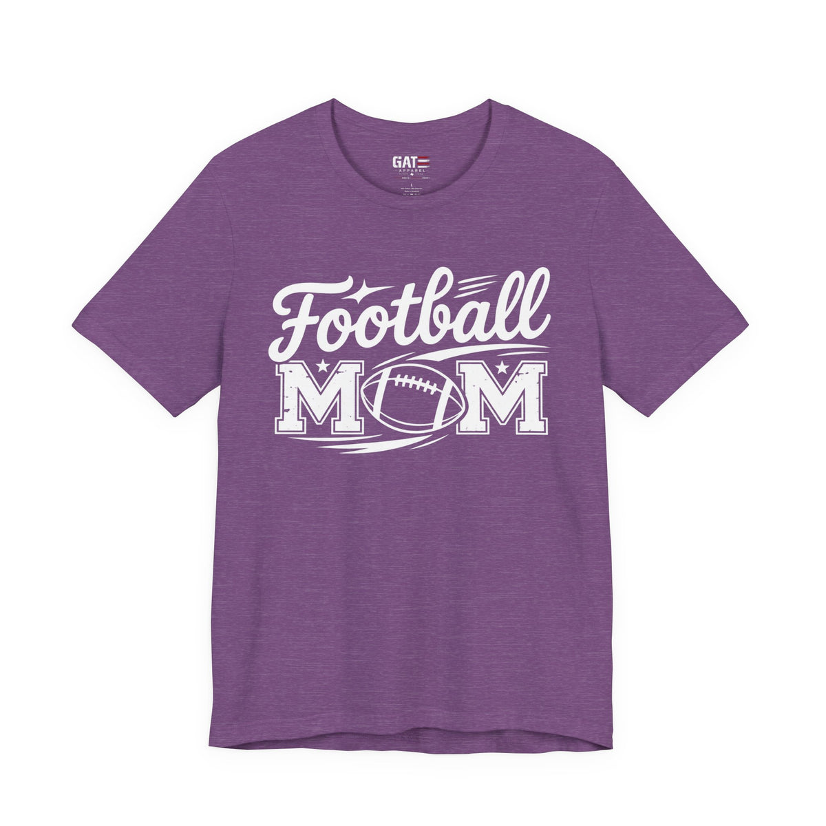Personalized Football Mom Shirt | Name & Number Tee Style 7