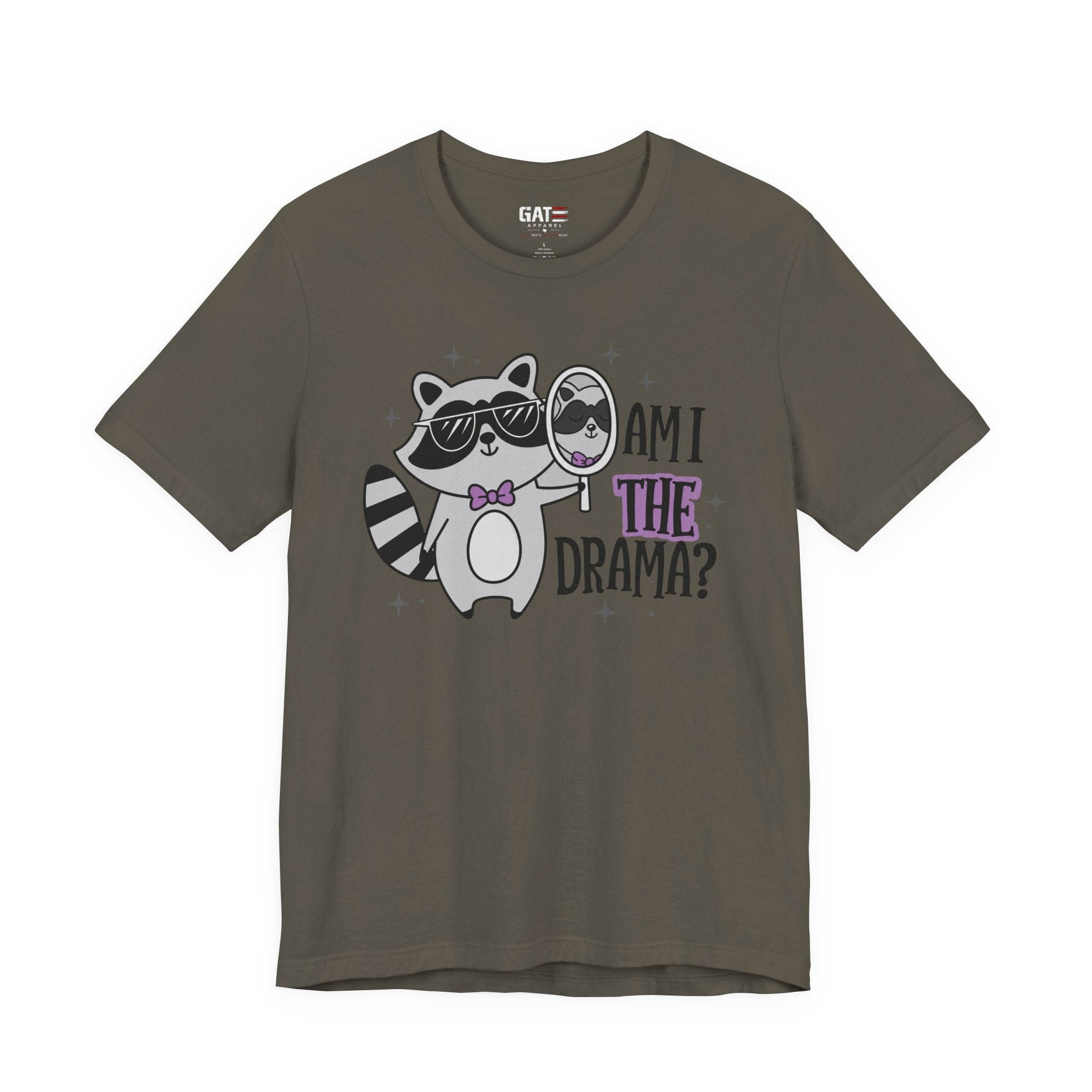 Am I the Drama? Raccoon Graphic Tee