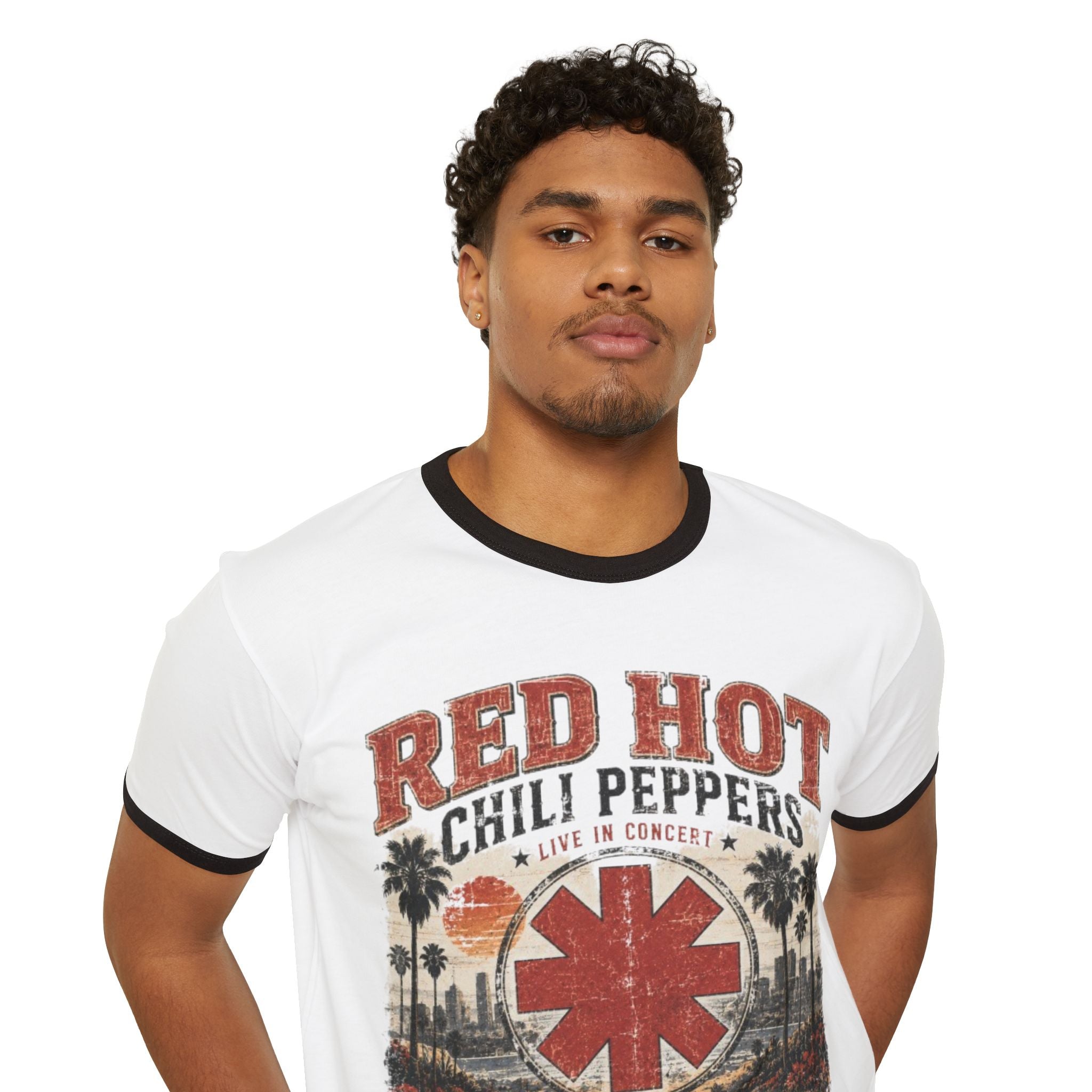 Red Hot Chili Peppers California Tour '94 Ringer T-Shirt