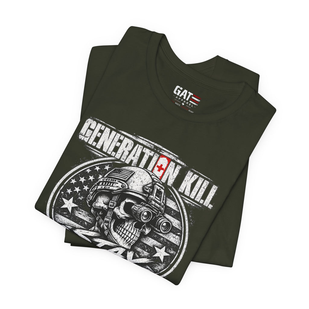 Stay Frosty Skull Tee — Military Veteran Retro Graphic T-Shirt