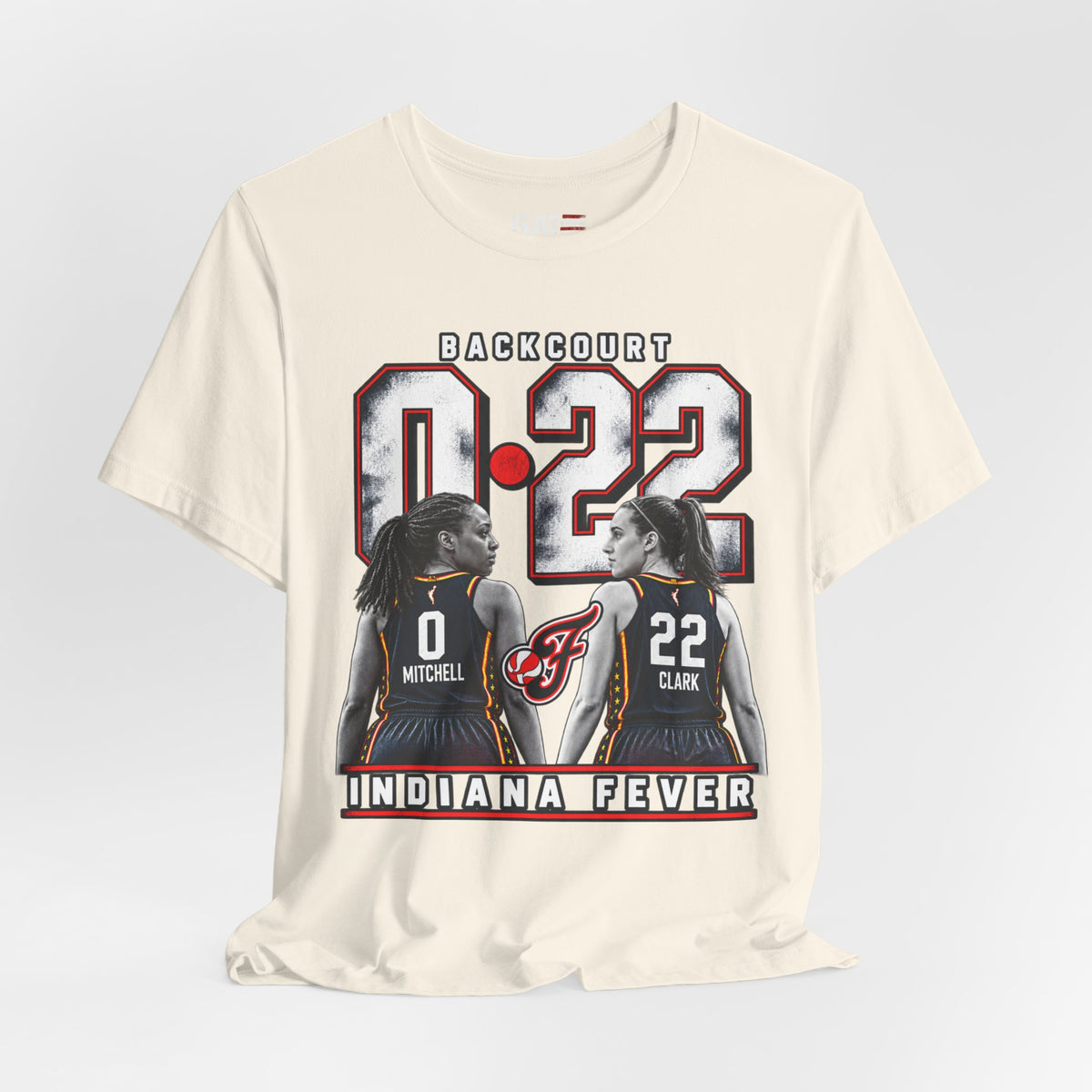 Caitlin Clark & Kelsey Mitchell Backcourt Shirt | Indiana Fever WNBA