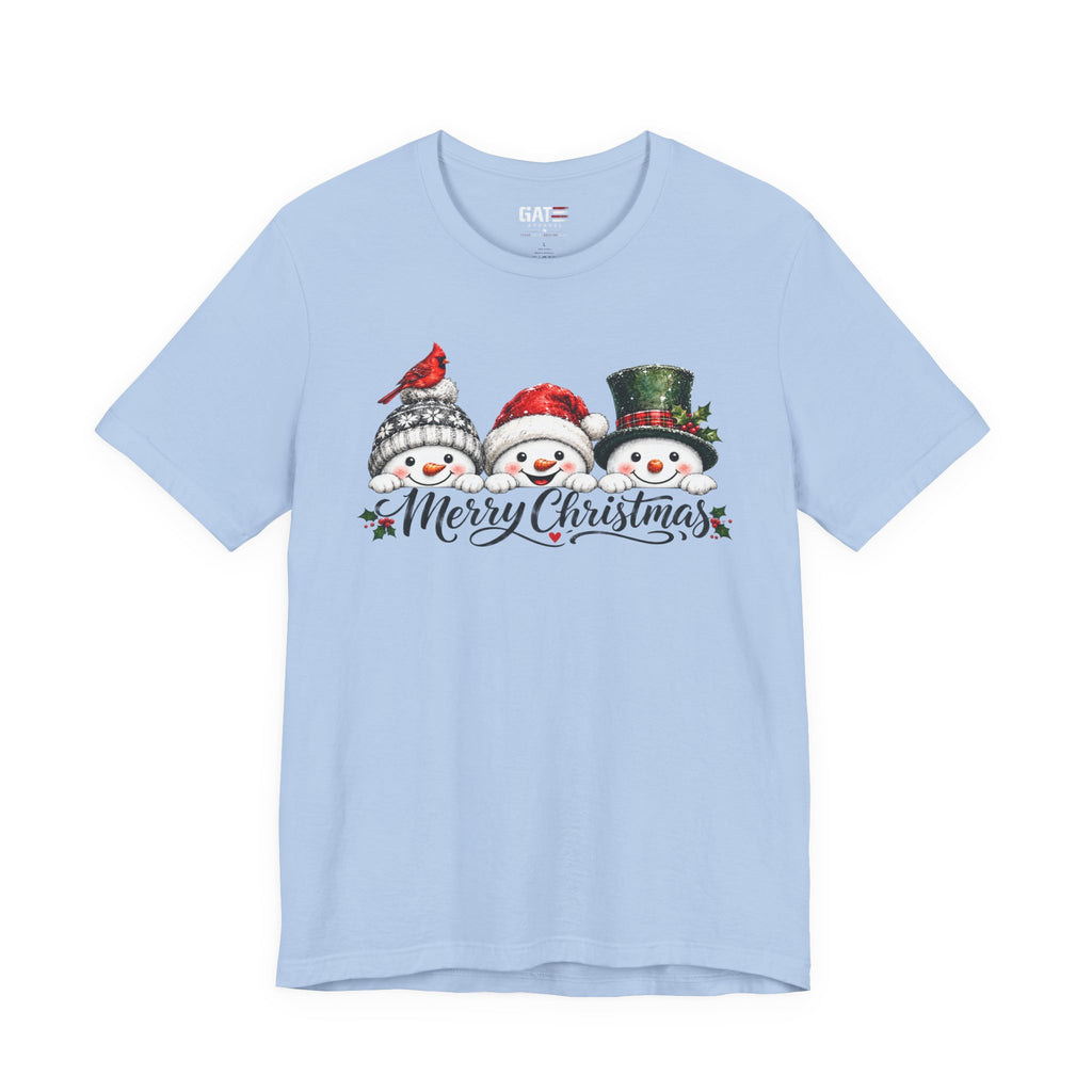 Merry Christmas Snowman Shirt - product mockup view 12