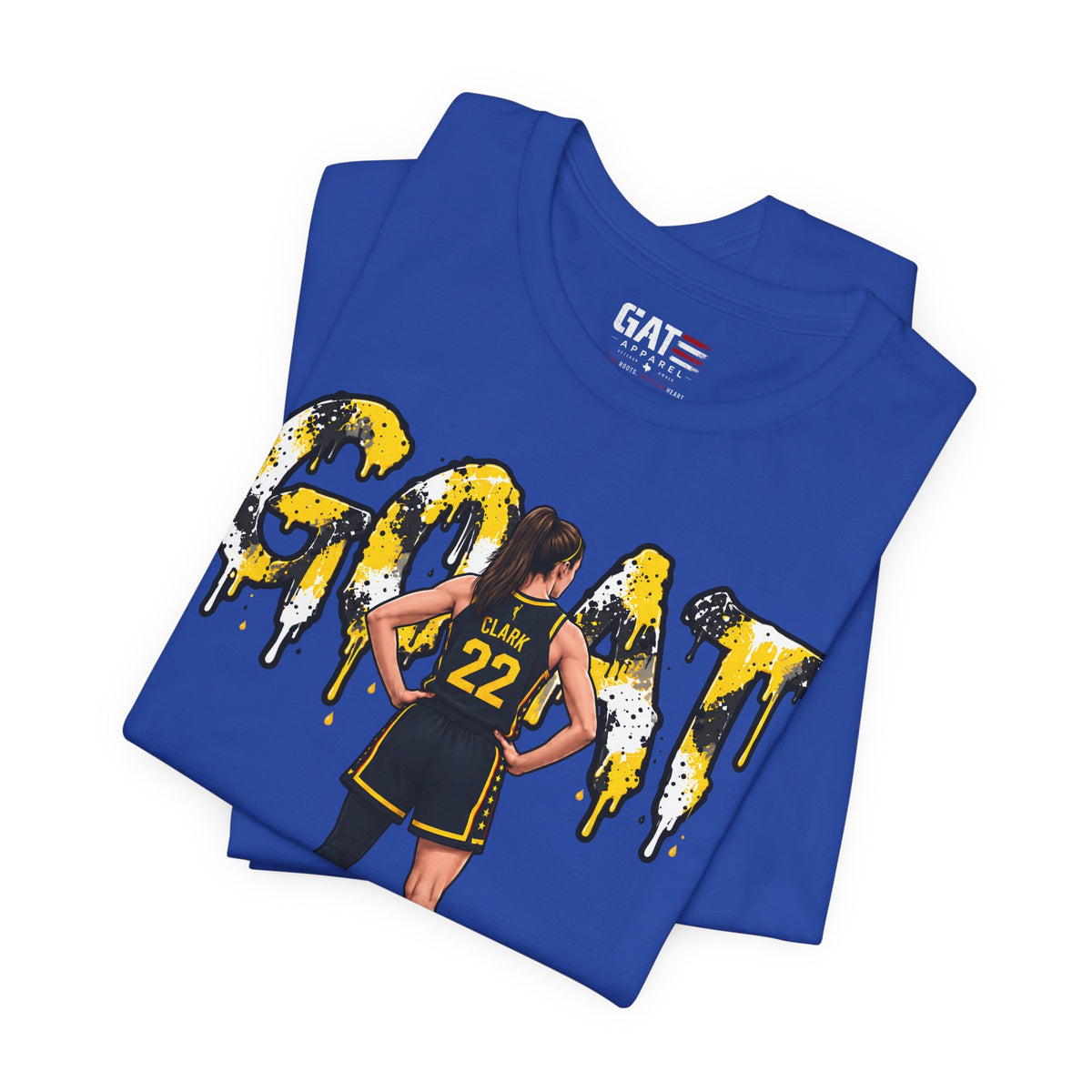 Caitlin Clark Caitlin 1s GOAT Yellow Sneaker Shirt