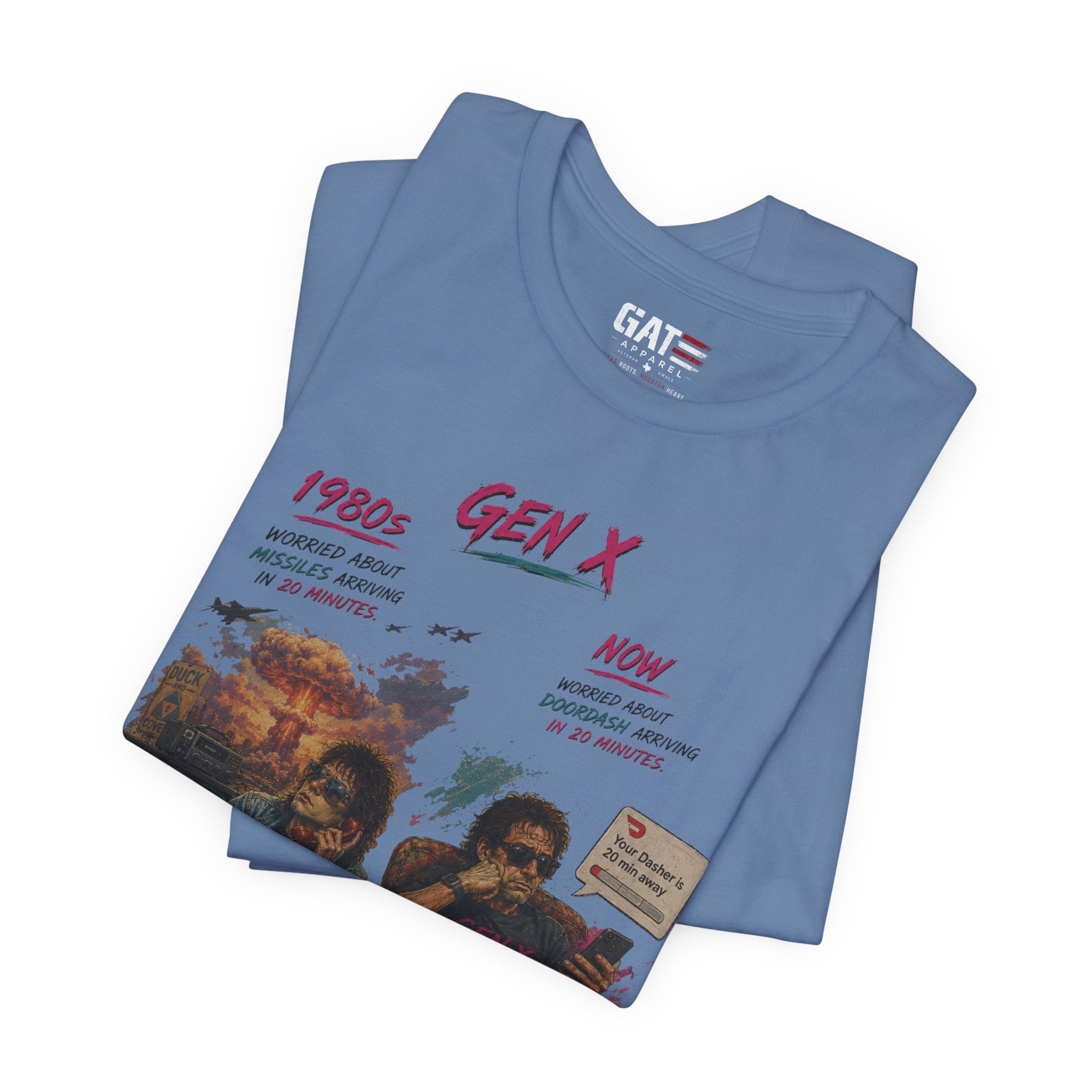 Gen X Retro Movie Night T-Shirt — Vintage 80s Pop Culture Tee