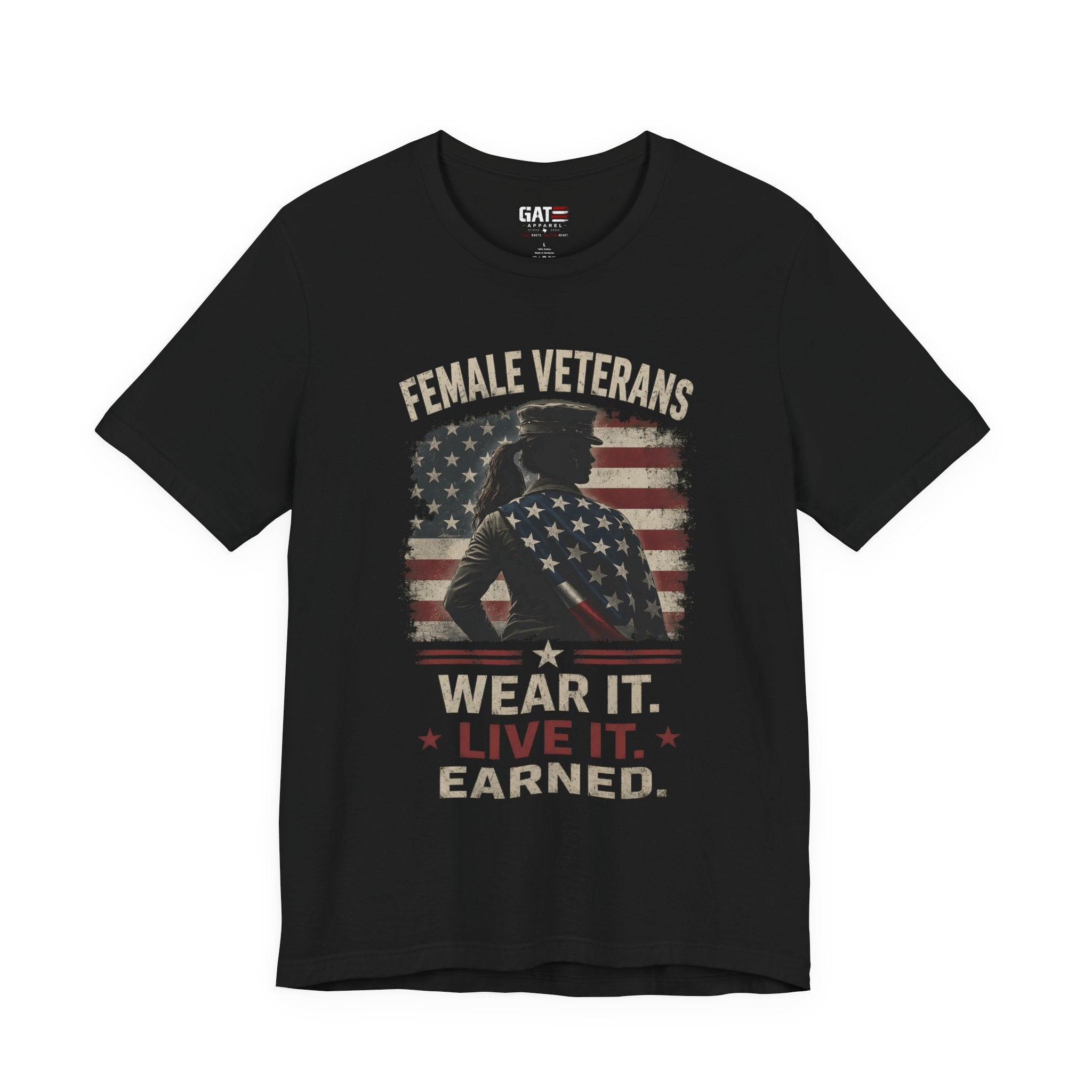Female Veteran Shirt, Women Veteran Tee, Patriotic Military Shirt for Women, Female Veterans Gift, Veteran Pride Shirt, Women Who Served