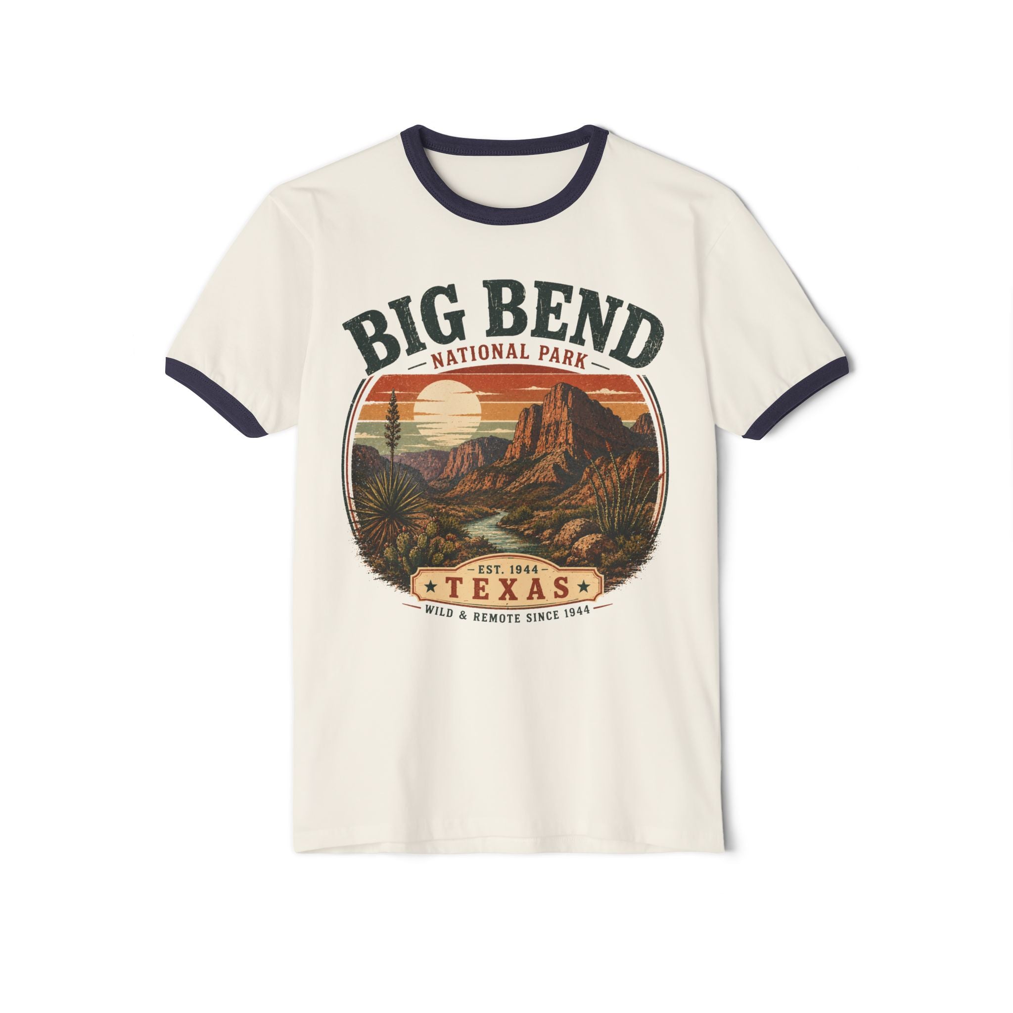 Big Bend National Park Texas Ringer T-Shirt