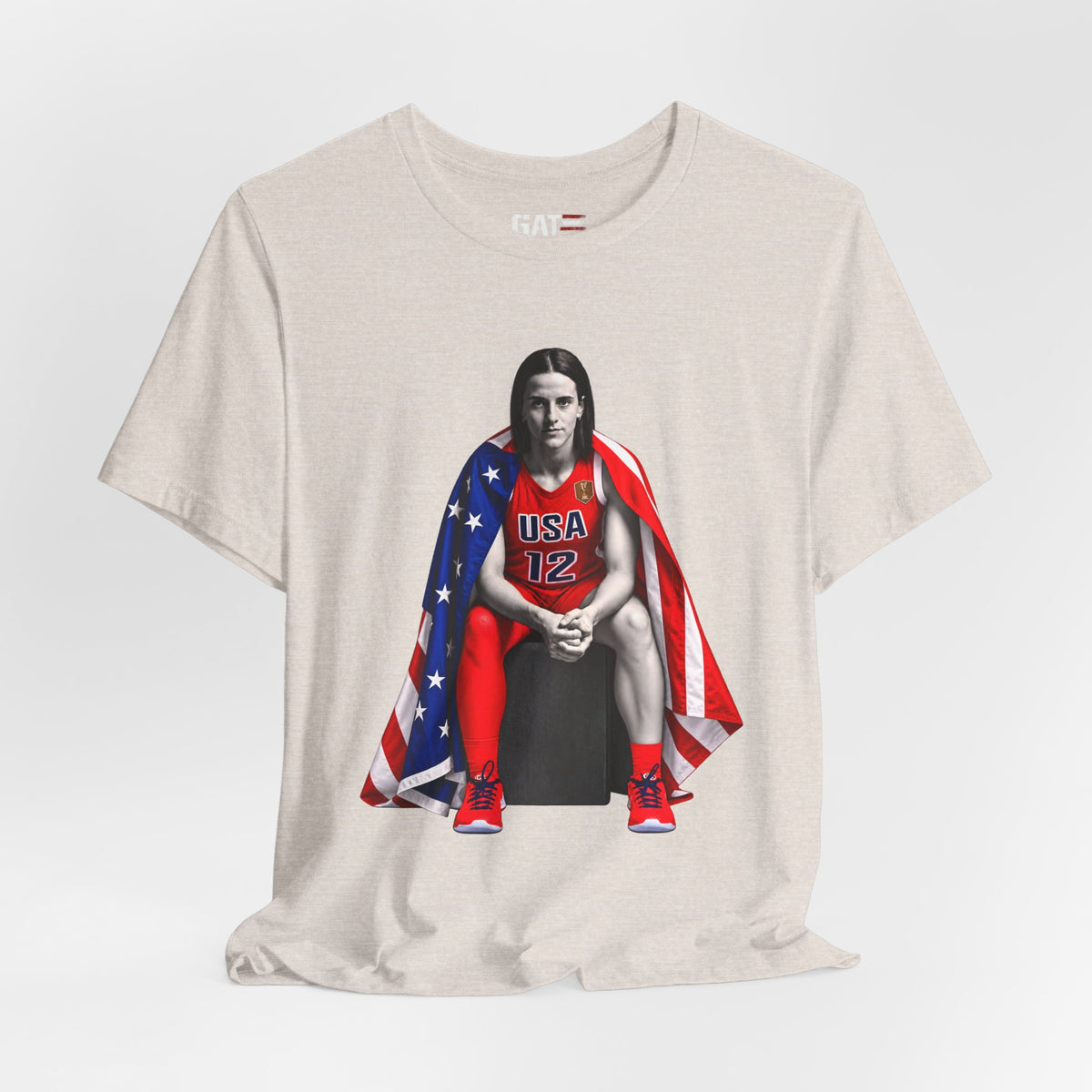 Caitlin Clark Team USA Shirt | Indiana Fever WNBA Tee