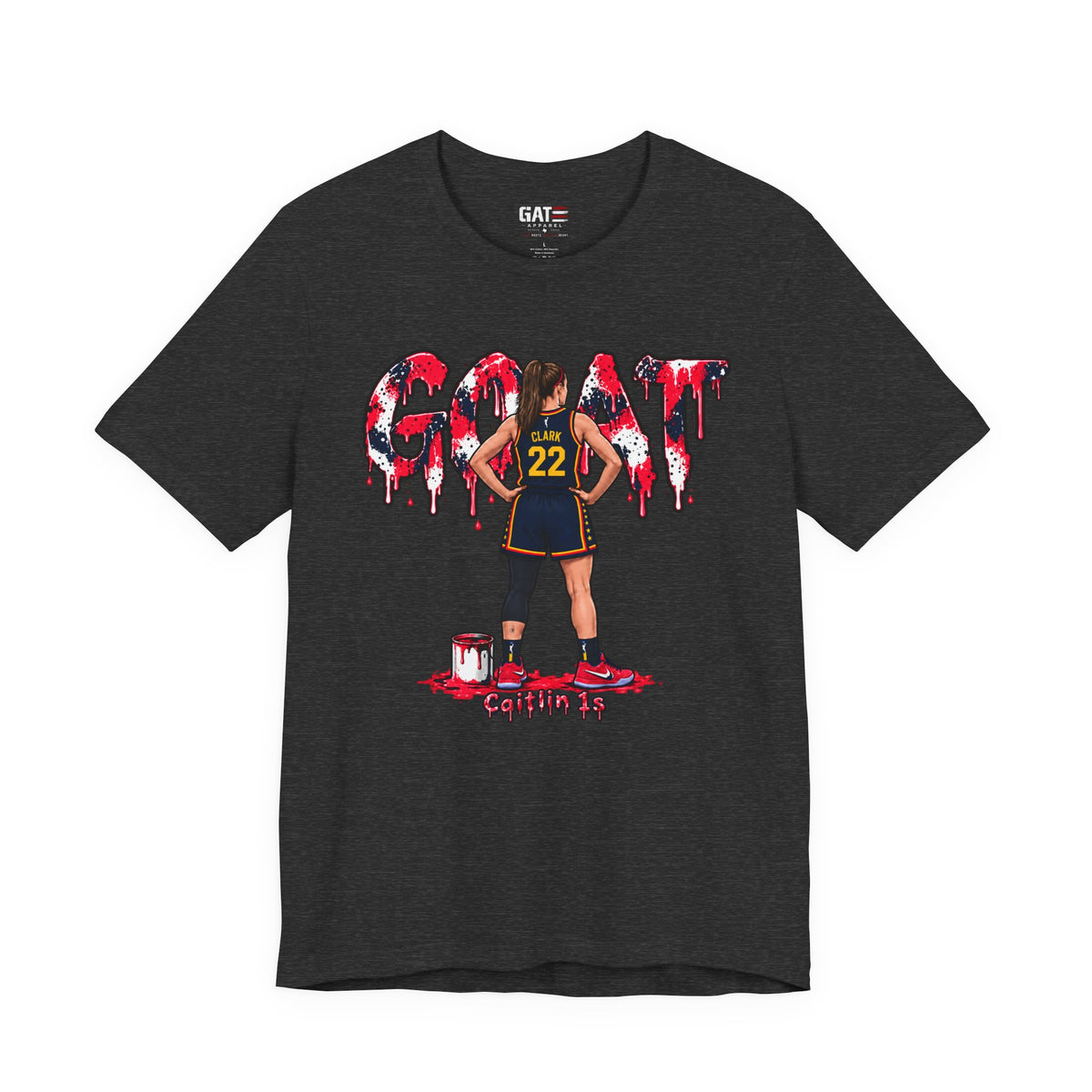 Caitlin Clark Caitlin 1s GOAT Sneaker Shirt | Fever Tee