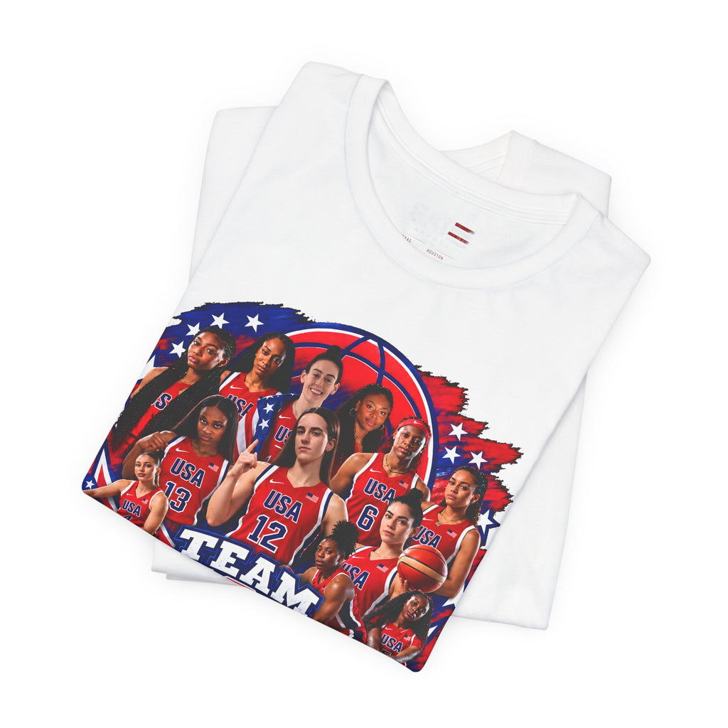 Team USA Women's Basketball Shirt | FIBA Tee 2026 Design 1