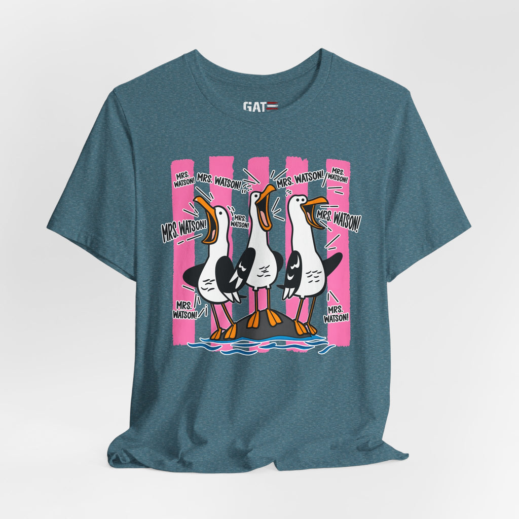 Mine Mine Mine Custom Teacher Shirt – Personalized Seagull Tee