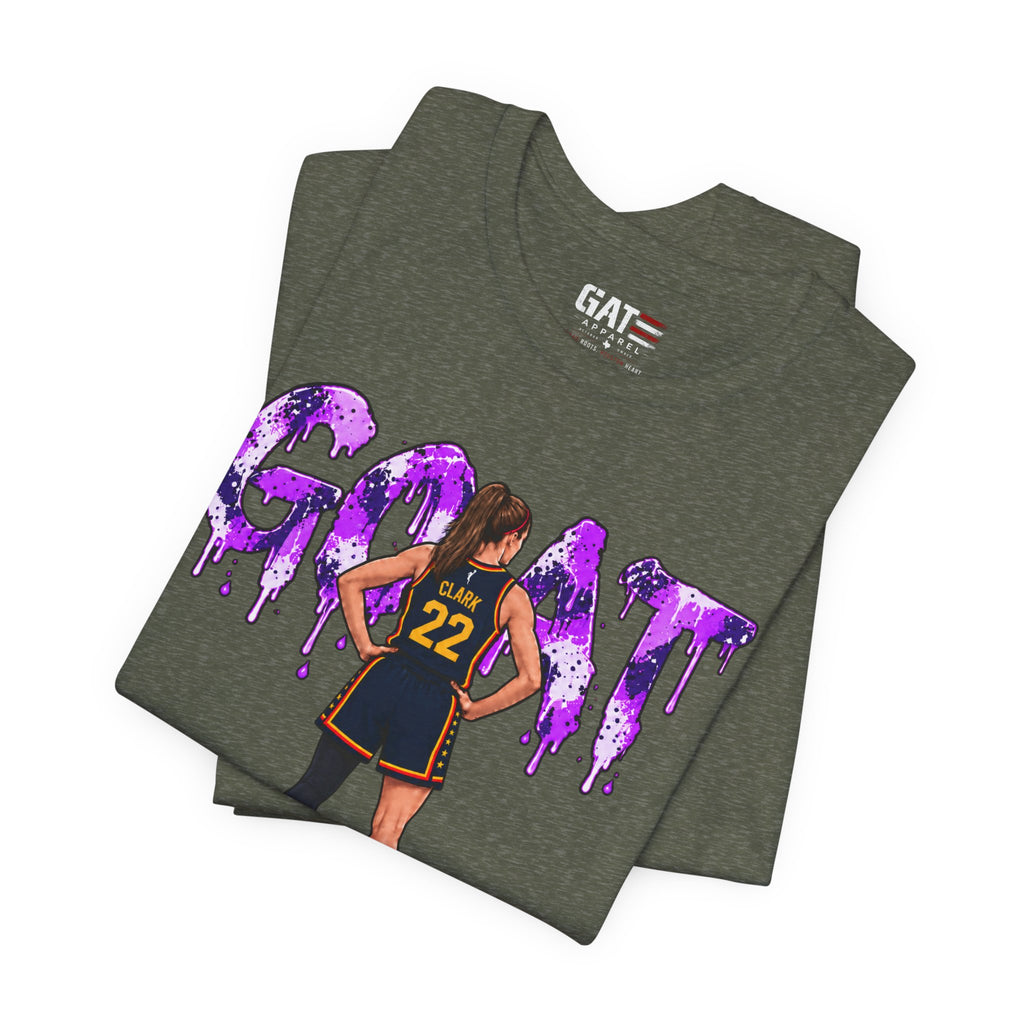 Caitlin Clark Caitlin 1s GOAT Purple Fade Sneaker Shirt